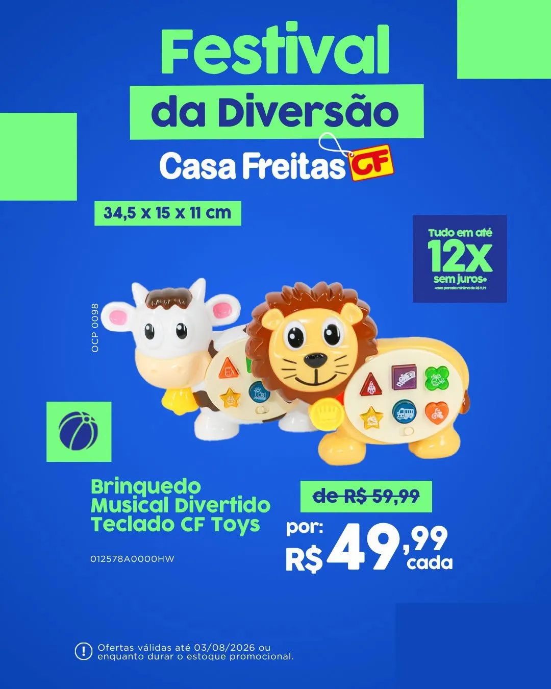Encarte de Casa Freitas — 2026-07-23 23 de julho até 3 de agosto 2026 - Pagina 1