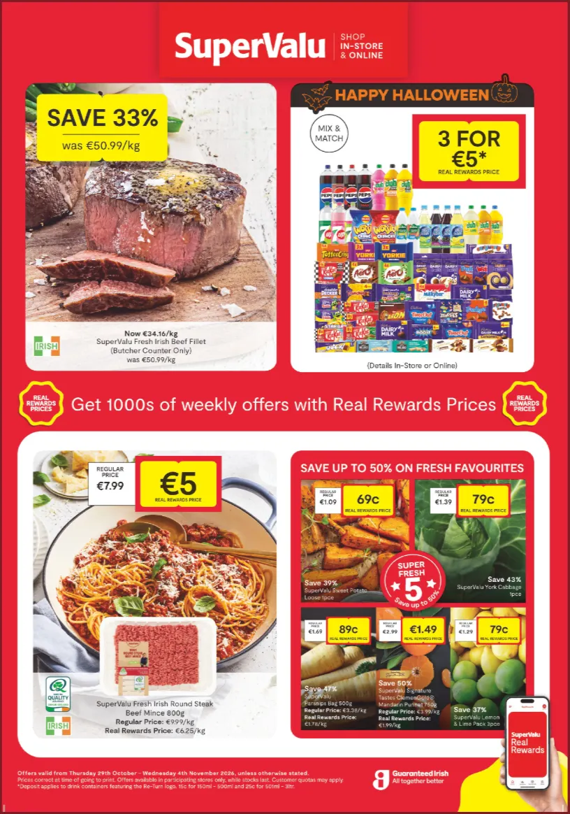 SuperValu — 2026-10-29 - 29 October 4 November 2026 - Page 1