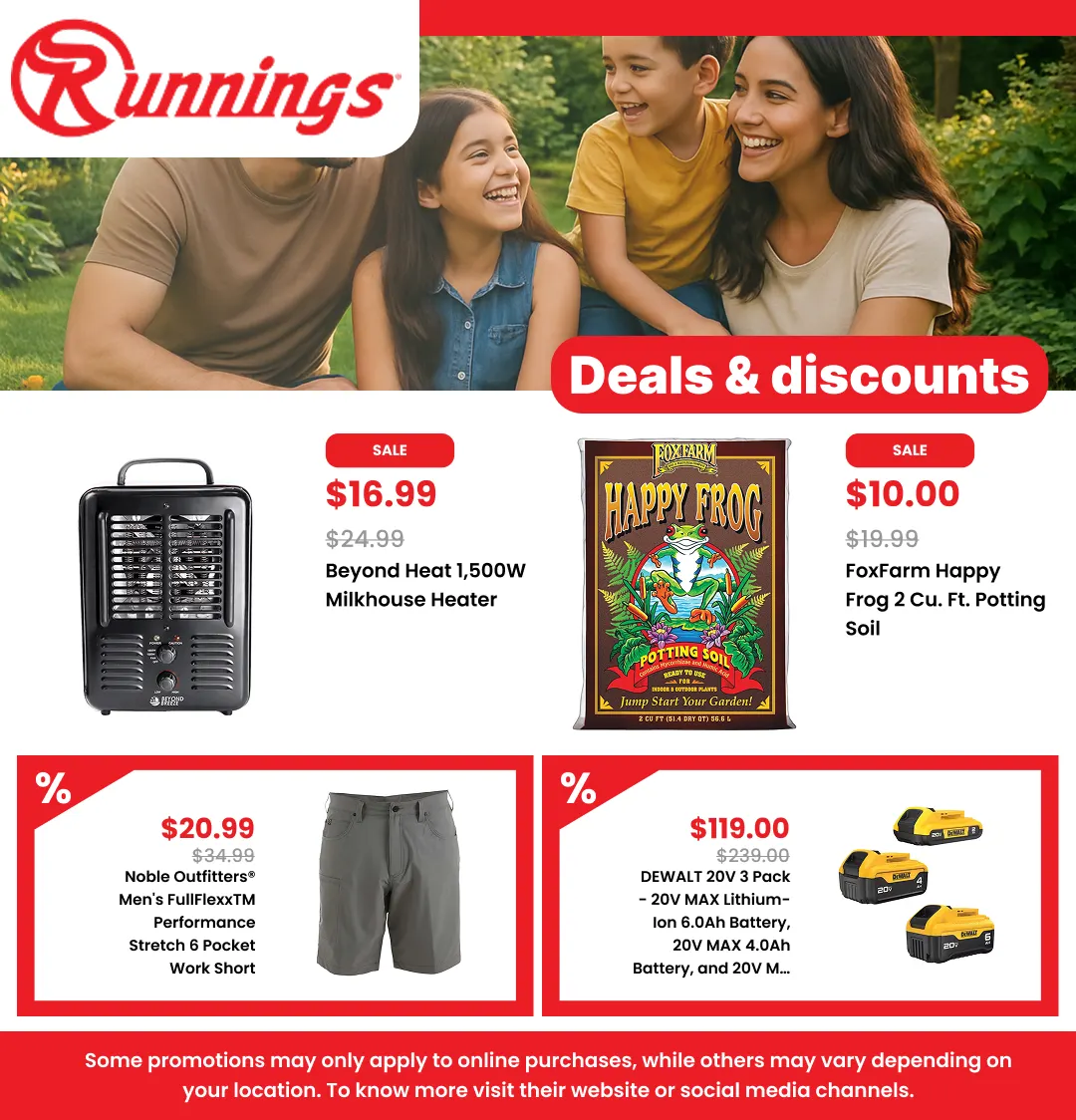 Weekly ad Runnings — 2026-10-20 from October 20 to November 4 2026 - Page 1