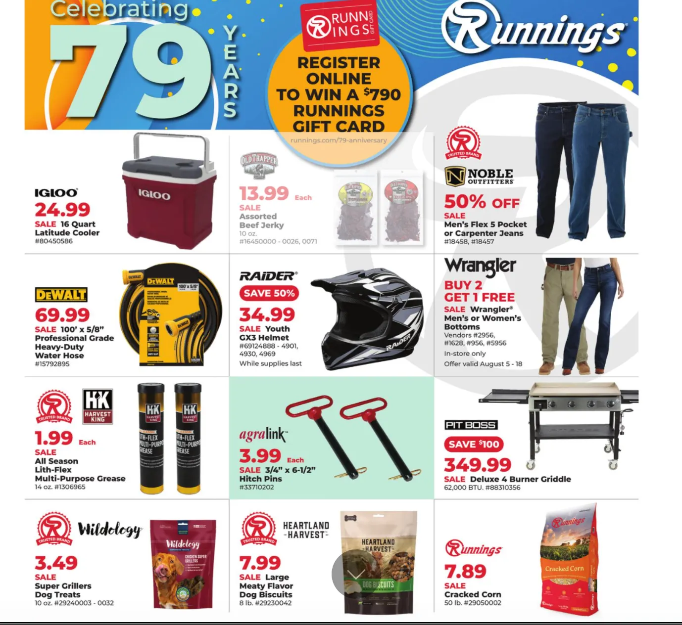 Weekly promotion Runnings — 2026-08-05 spanning from August 1 to August 9 2026 - Page  for Catalogue 365