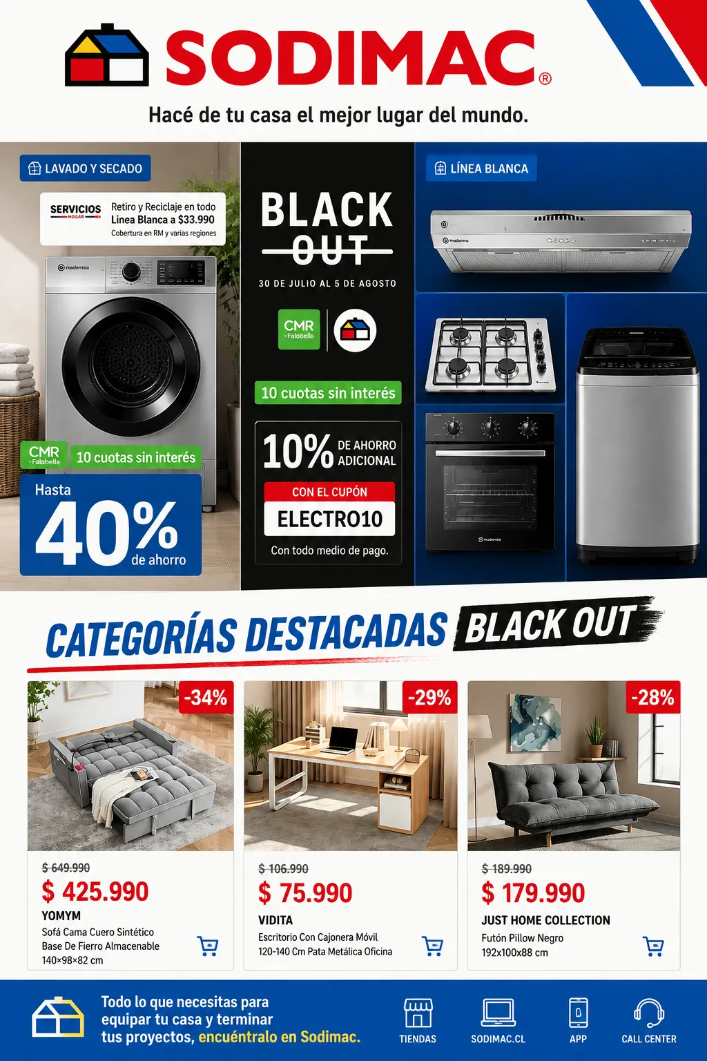 Catálogo de Ofertas Black Out 3 de agosto al 18 de agosto 2026 - Página 1