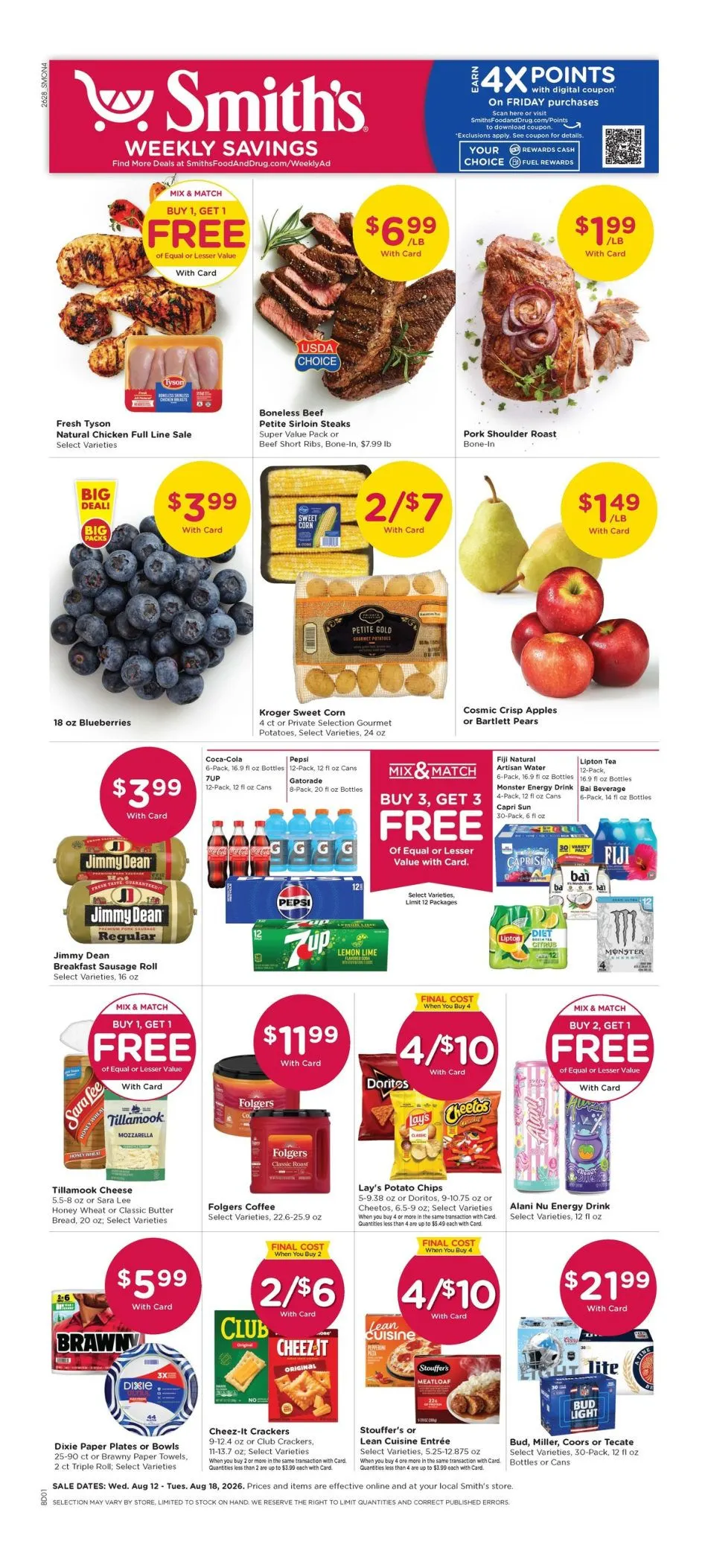 Weekly ad Smith's — 2026-08-12 from August 12 to August 18 2026 - Page 