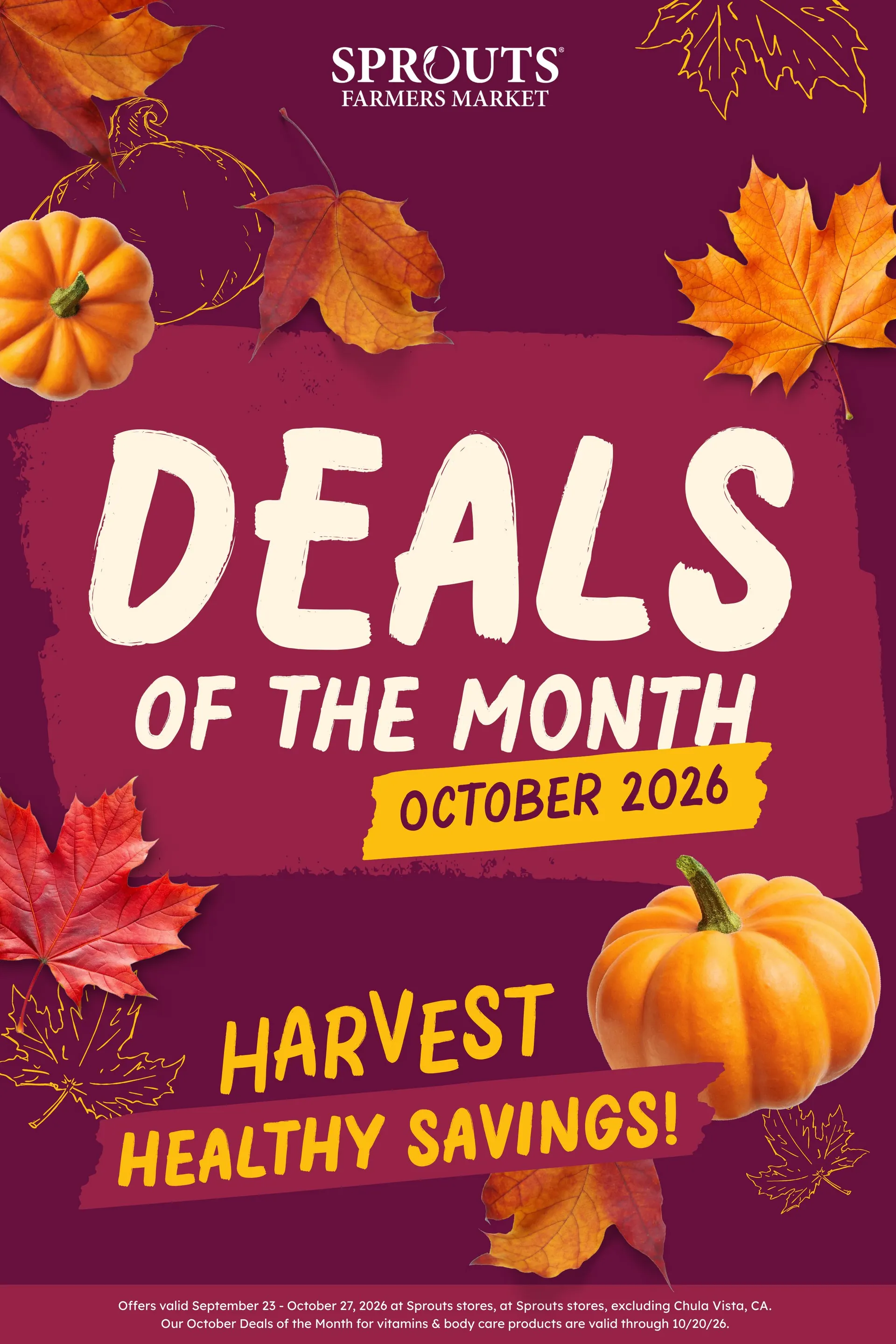 Weekly ad Sprouts — 2026-10-23 from October 23 to October 27 2026 - Page 