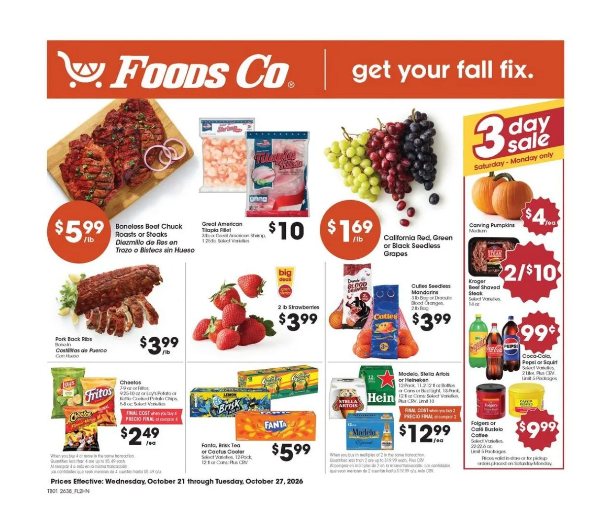 Weekly ad Foods Co. — 2026-10-21 from October 21 to October 27 2026 - Page 