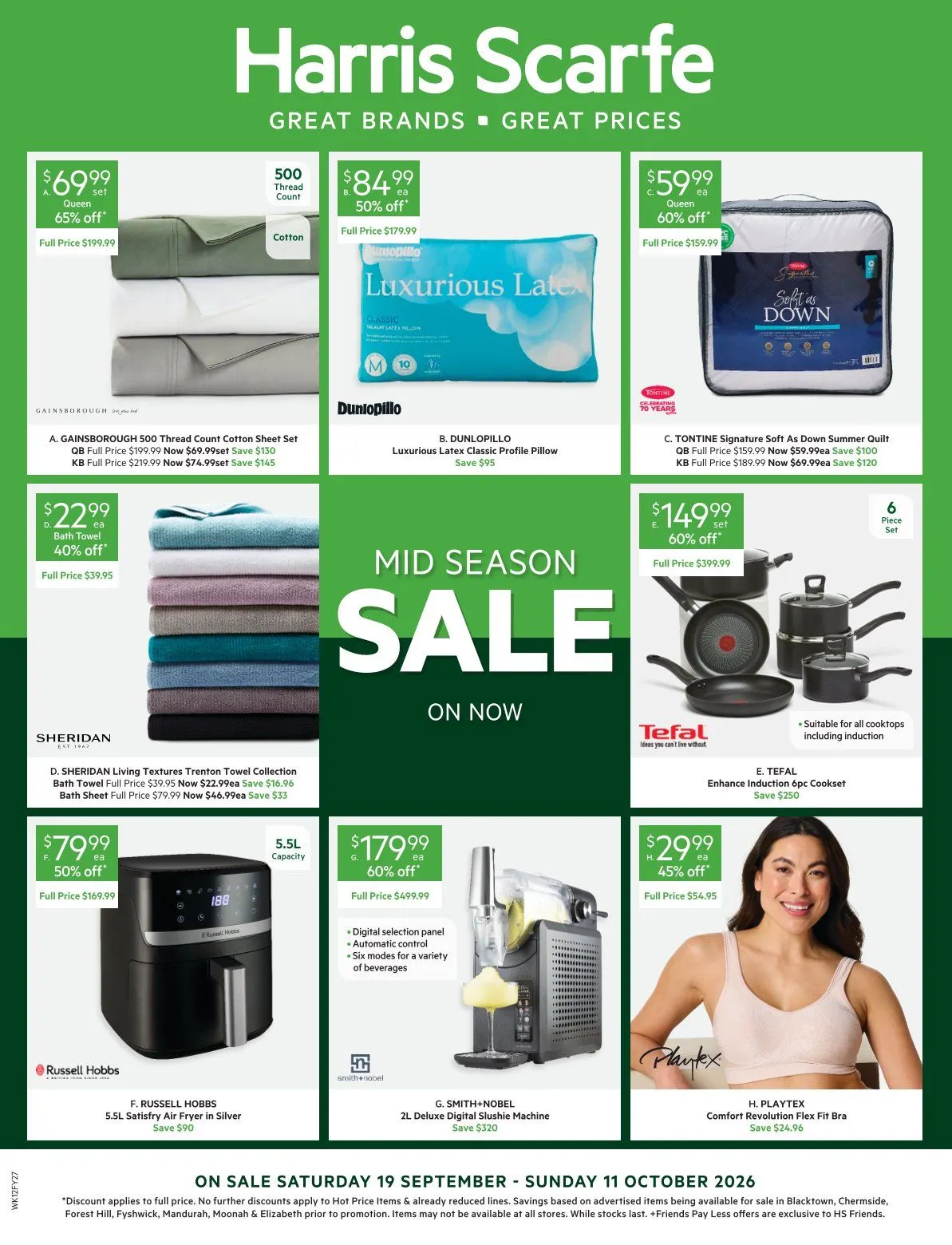 Harris Scarfe — 2026-10-01 - Catalogue valid from 1 October to 11 October 2026 - page