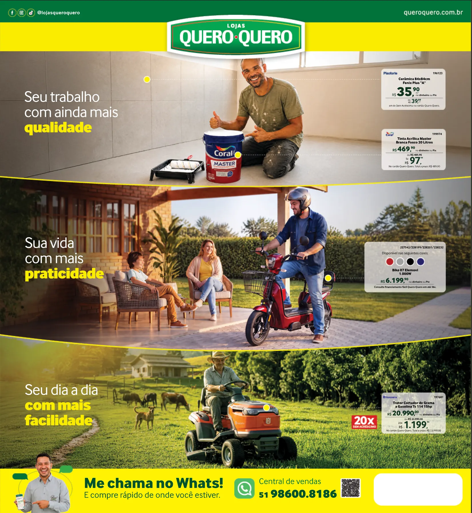 Encarte de Quero Quero — 2026-10-06 6 de outubro até 31 de outubro 2026 - Pagina 1