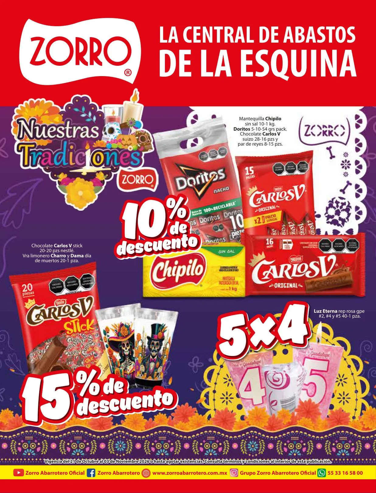 Catálogo de Zorro — 2026-10-23 21 de octubre al 3 de noviembre 2026 - Pagina 1