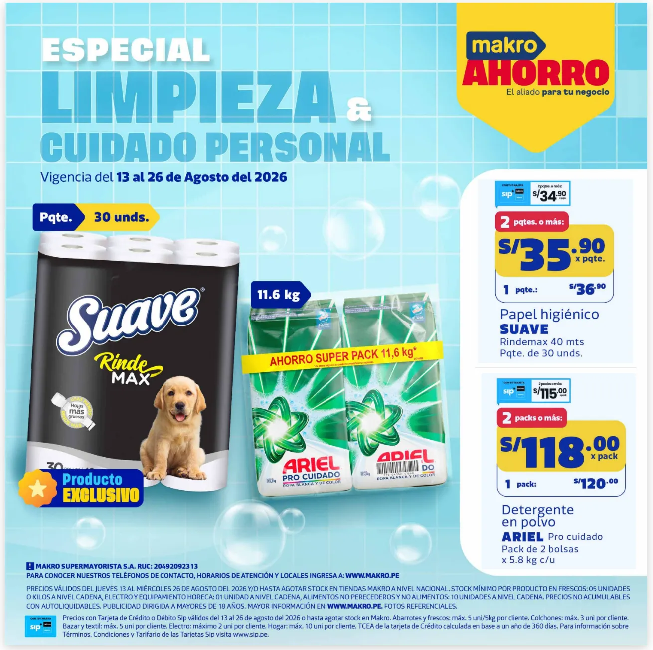 Catalogo de Makro — 2026-08-14 14 de agosto al 27 de agosto 2026 - Pag 1