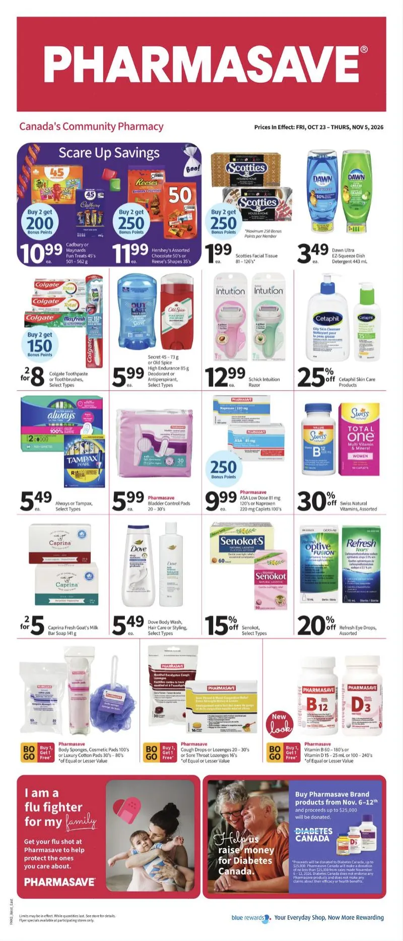 Pharmasave — 2026-10-26 from October 23 to November 5 2026 - flyer page 1