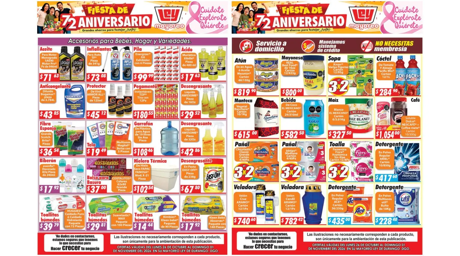 Catálogo de Casa ley — 2026-10-26 26 de octubre al 1 de noviembre 2026 - Pagina 1