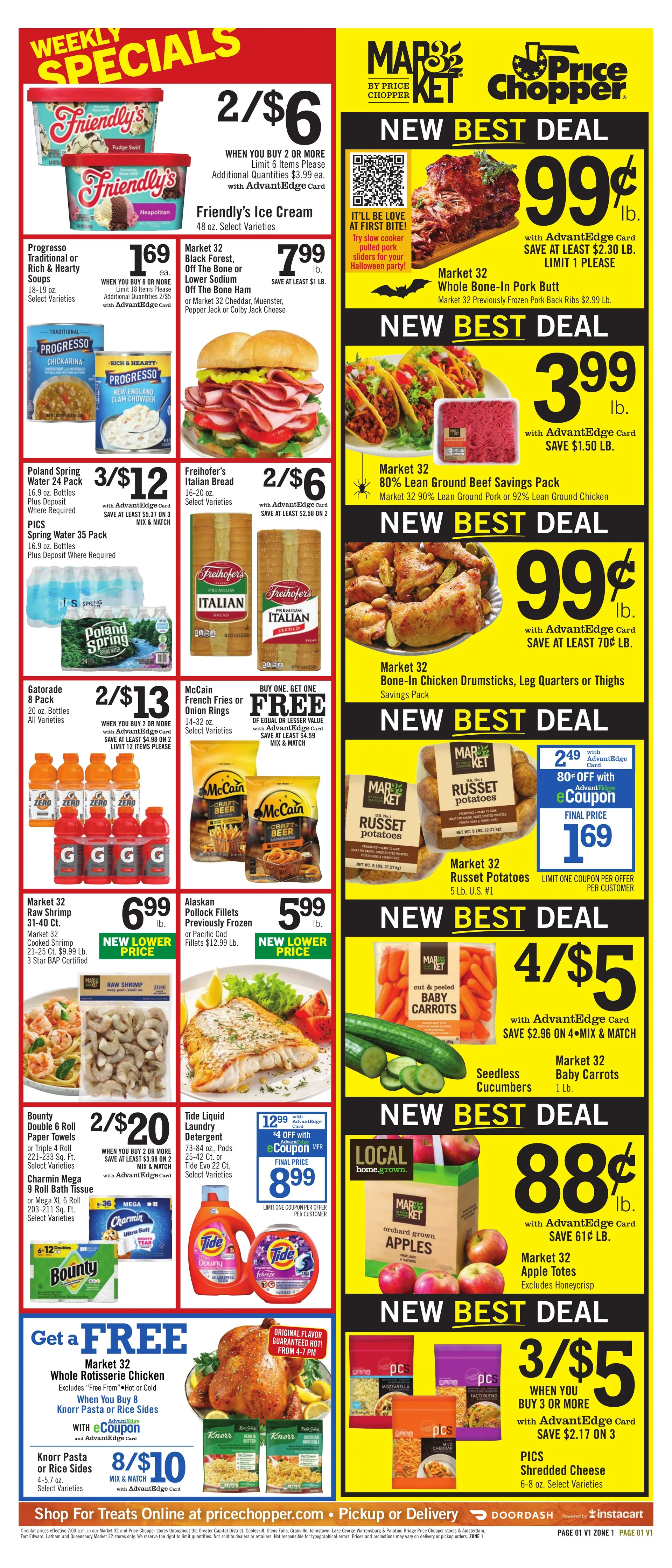 Weekly ad Price Chopper — 2026-10-28 from October 25 to October 31 2026 - Page 1