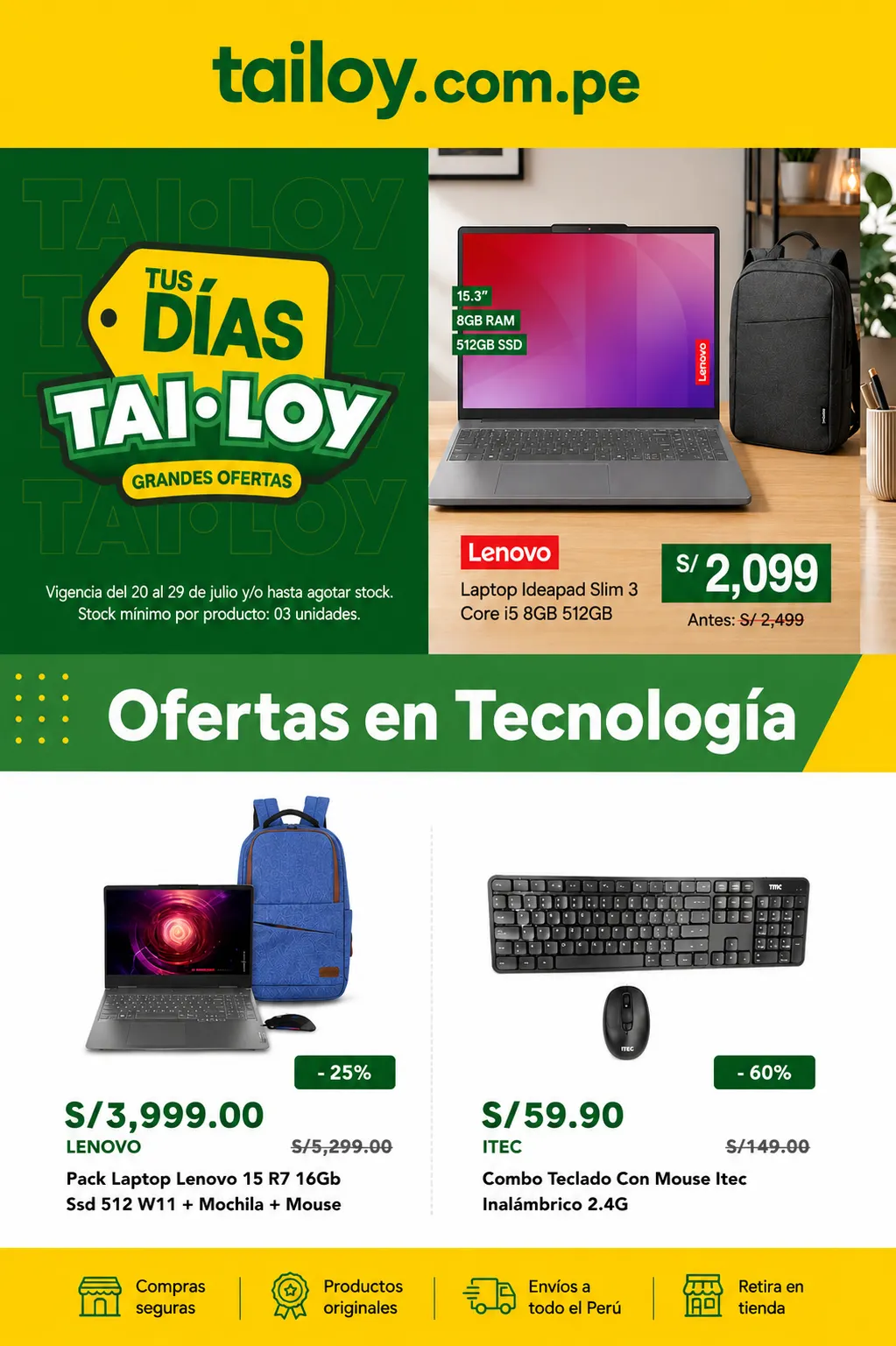 Catalogo de Ofertas en Tecnologia 27 de julio al 11 de agosto 2026 - Pag 1