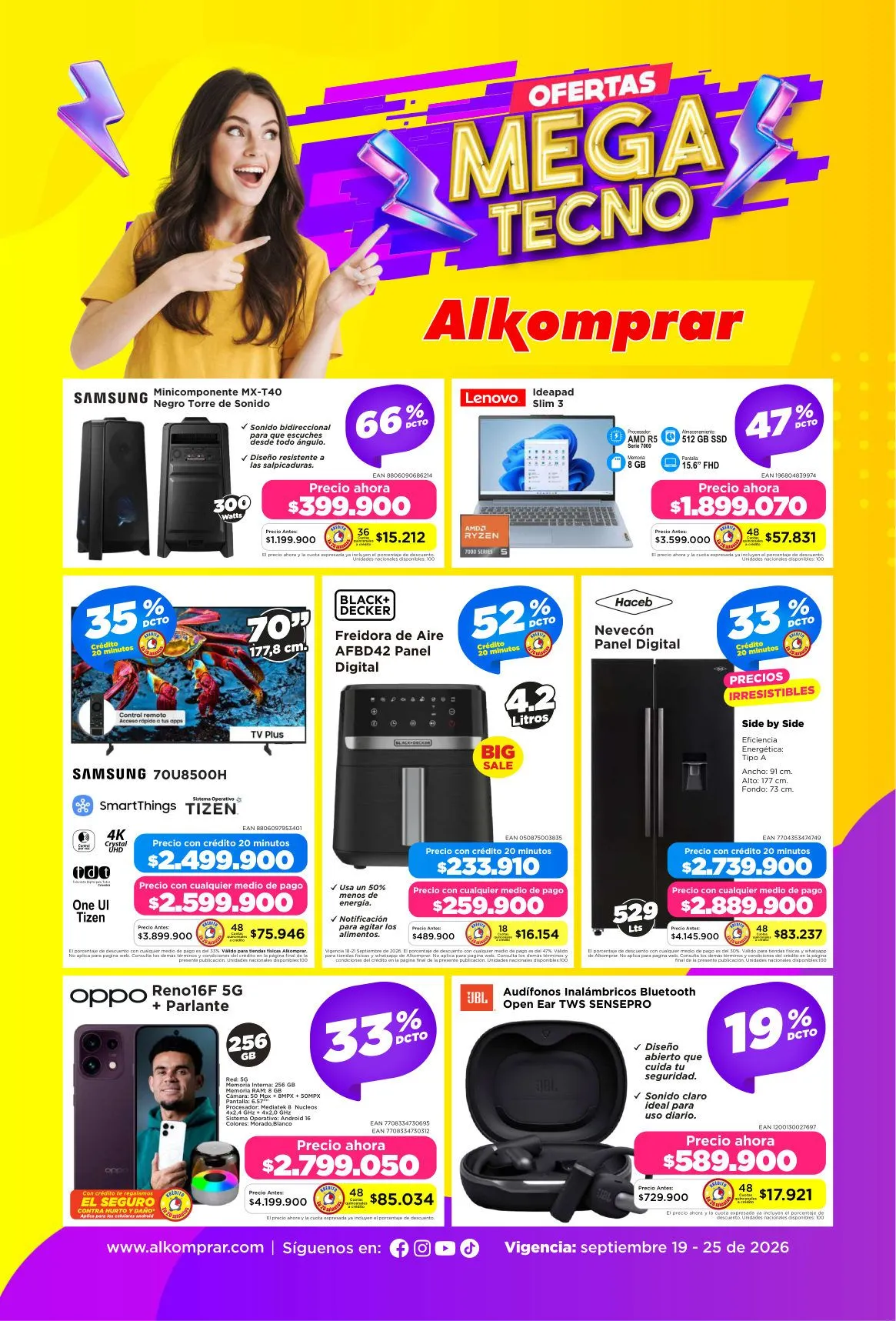 Catalogo de Alkomprar — 2026-09-22 19 de septiembre al 25 de septiembre 2026 - Pag 1