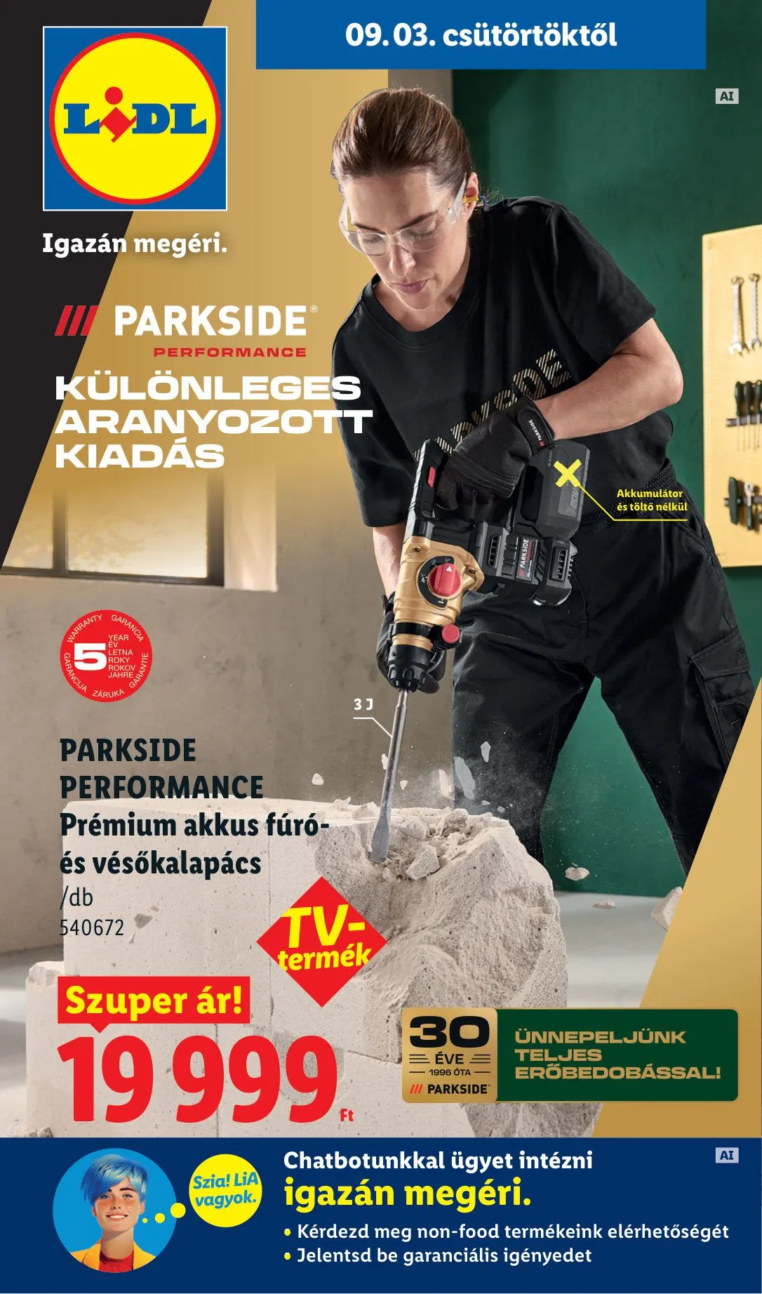 Katalógus Lidl — 2026-09-02 szeptember 2.-tól szeptember 4.-ig 2026. - Oldal 1