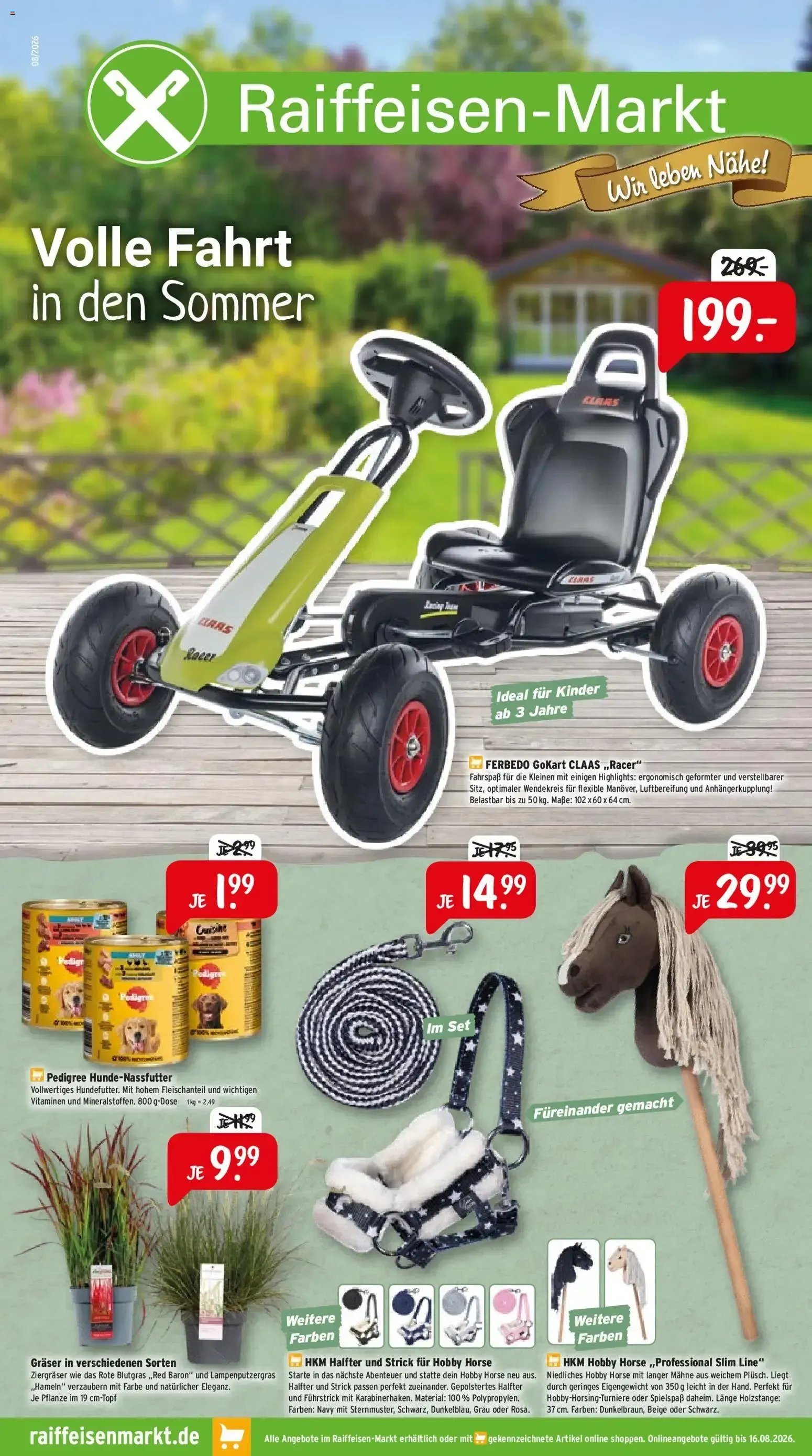 Raiffeisen Markt — 2026-08-19 von 1. August bis 31. August 2026 - Prospekt seite 