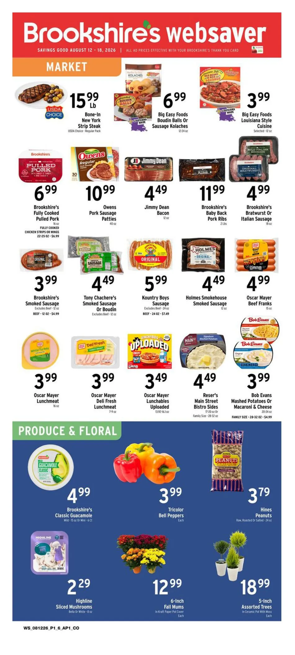 Weekly ad Brookshires — 2026-08-12 from August 12 to August 18 2026 - Page 