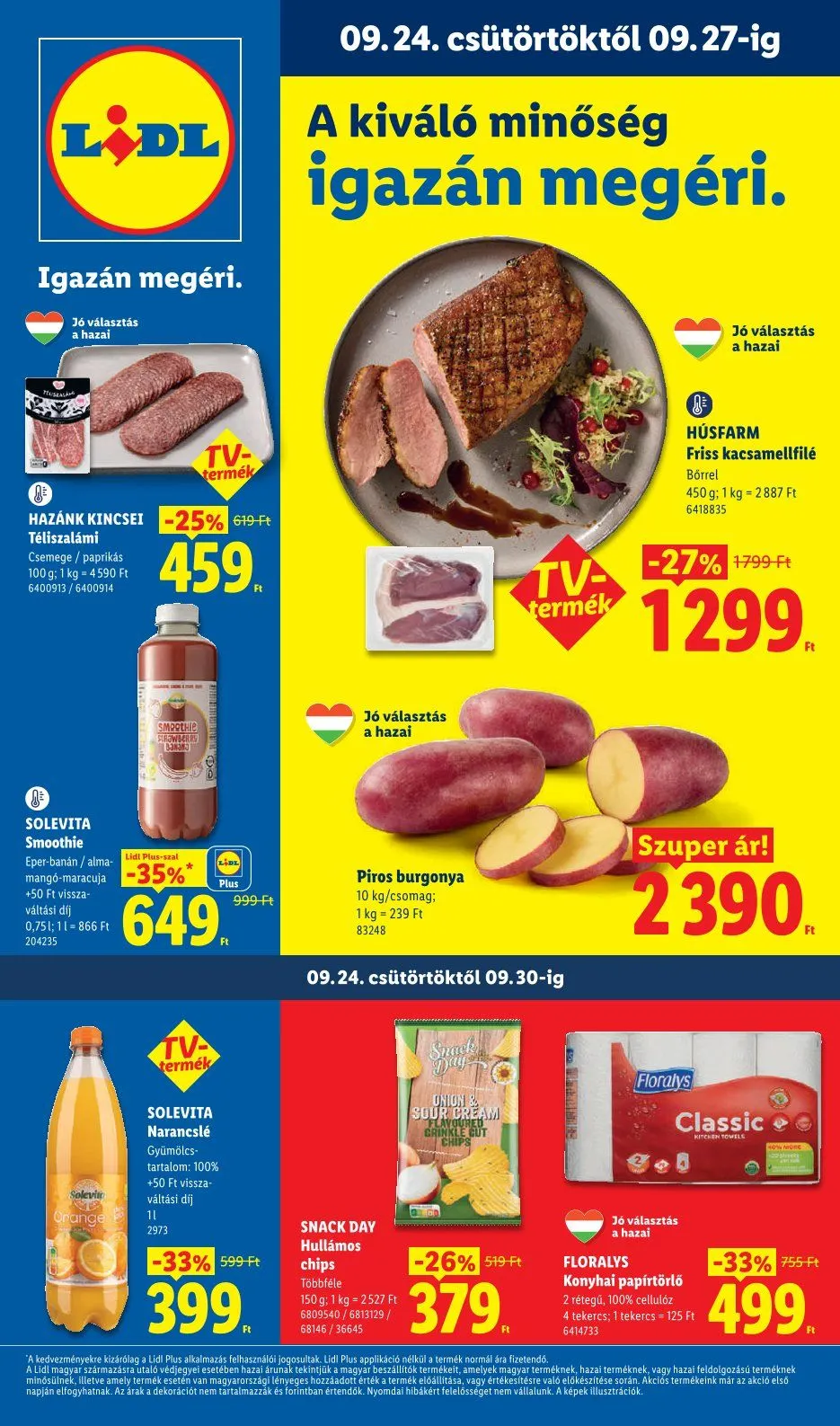 Katalógus Lidl — 2026-09-23 szeptember 23.-tól október 8.-ig 2026. - Oldal 1