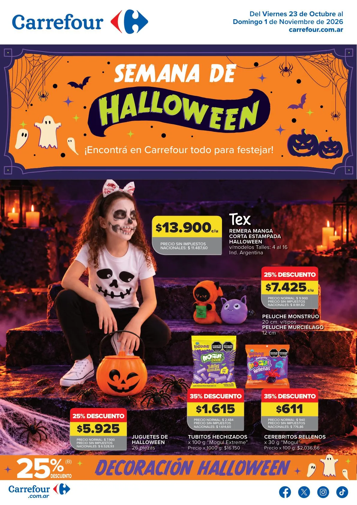 Ofertas de Carrefour Express — 2026-10-23 23 de octubre al 1 de noviembre 2026 - Página 1 del catálogo