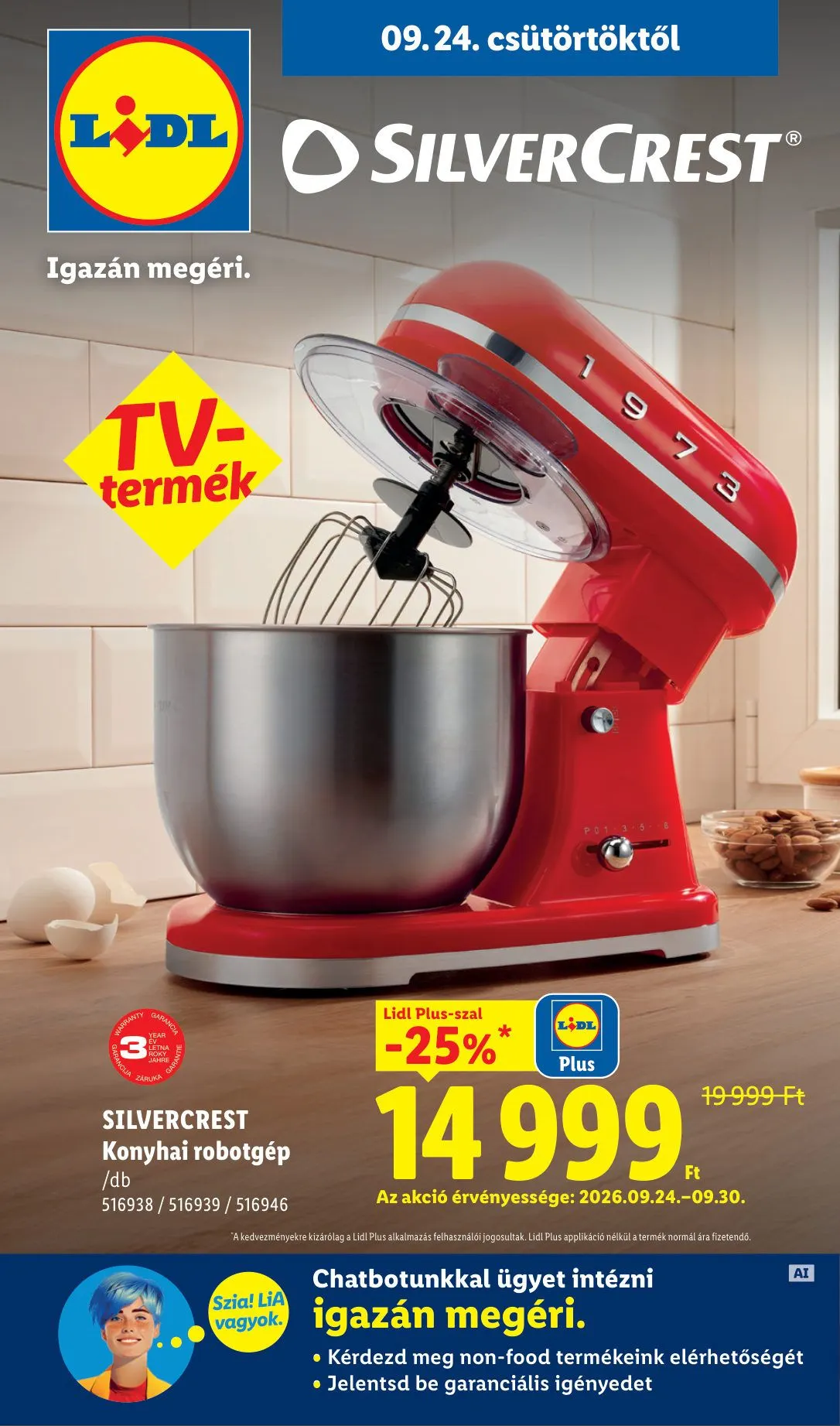 Weekly ad Lidl — 2026-09-23 from September 24 to October 27 2026 - Page 1