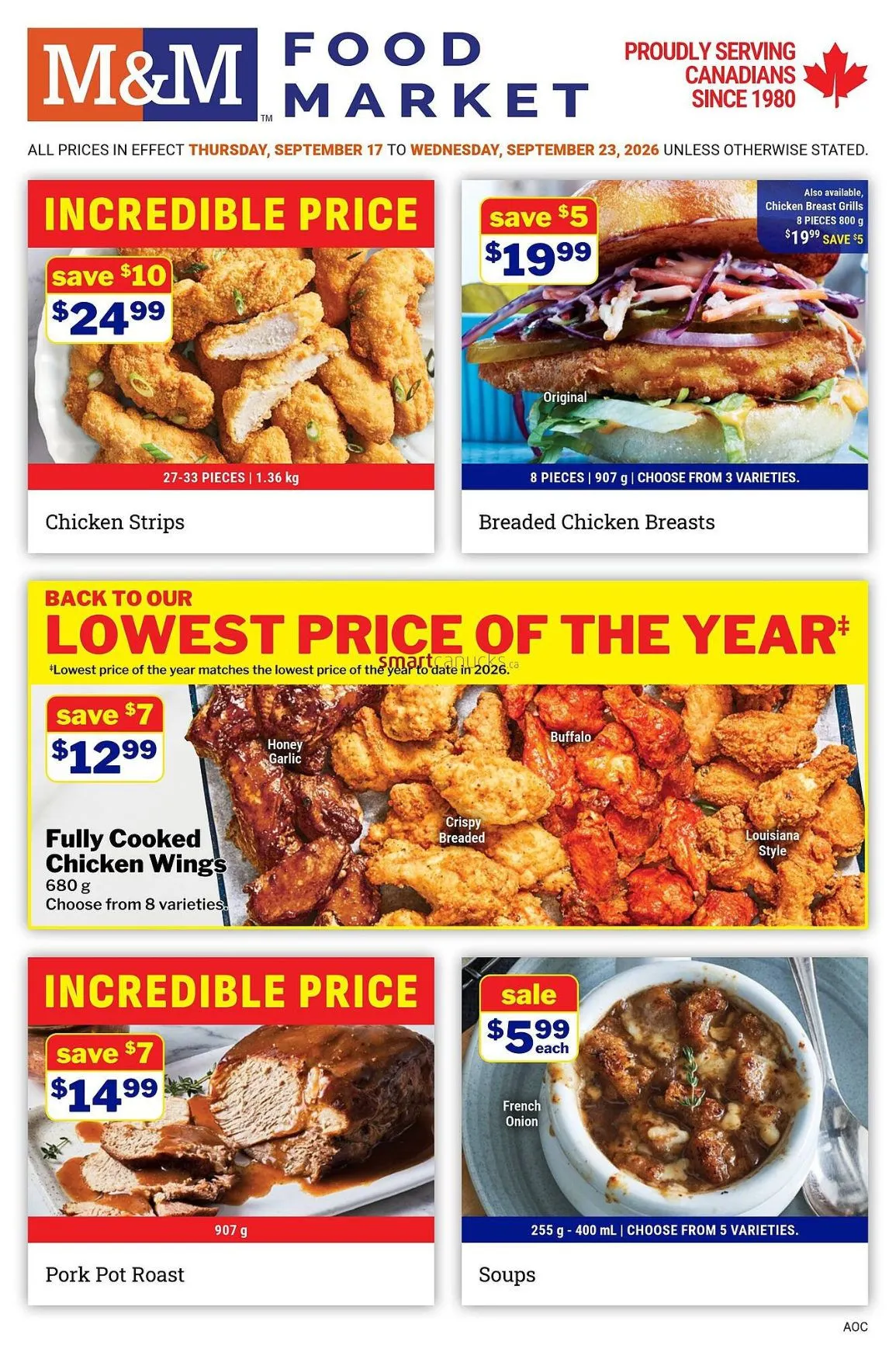 M&M Food Market — 2026-09-17 from September 17 to September 23 2026 - flyer page 1