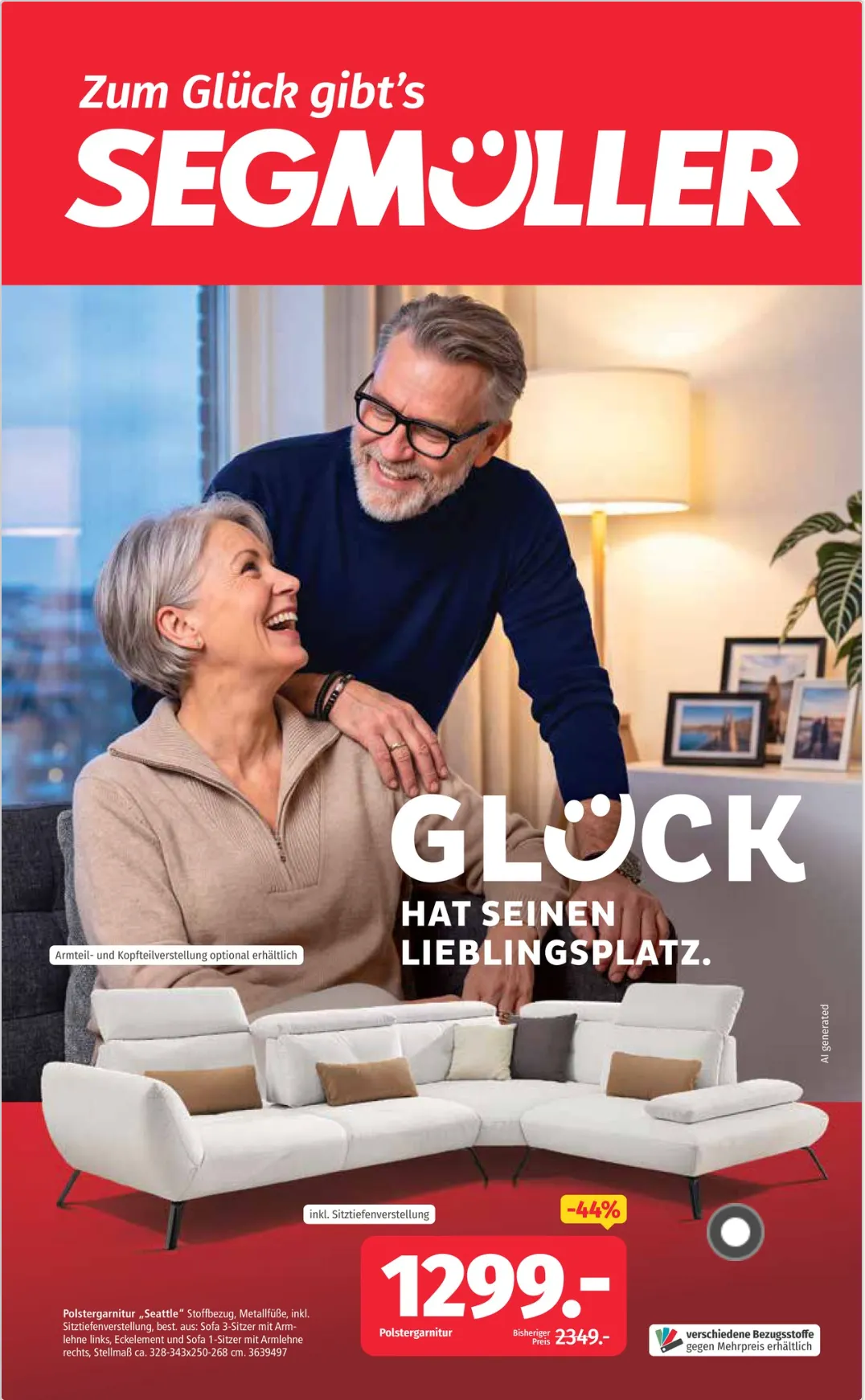 Segmüller — 2026-10-13 von 10. Oktober bis 24. Oktober 2026 - Prospekt seite 1