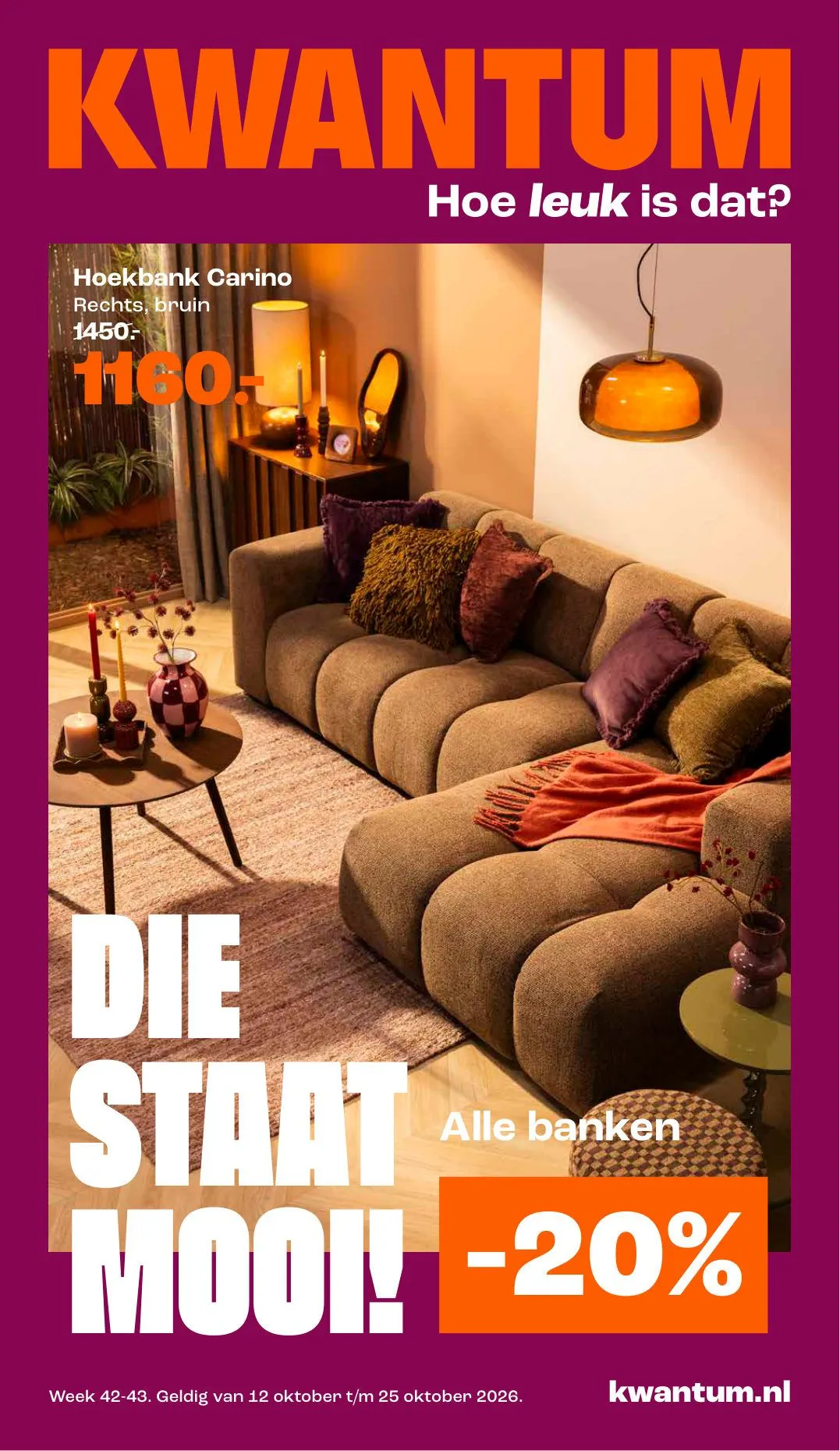 Kwantum — 2026-10-13 van 13 oktober tot 25 oktober 2026 - Folder pagina 1