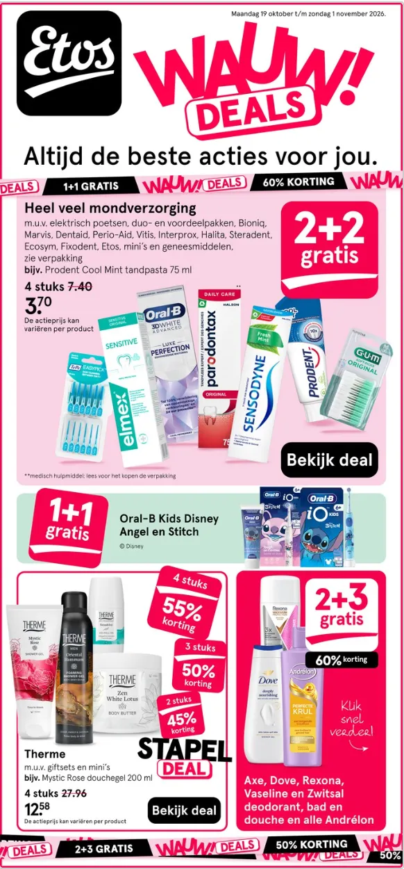 Etos — 2026-10-19 van 19 oktober tot 1 november 2026 - Folder pagina 1