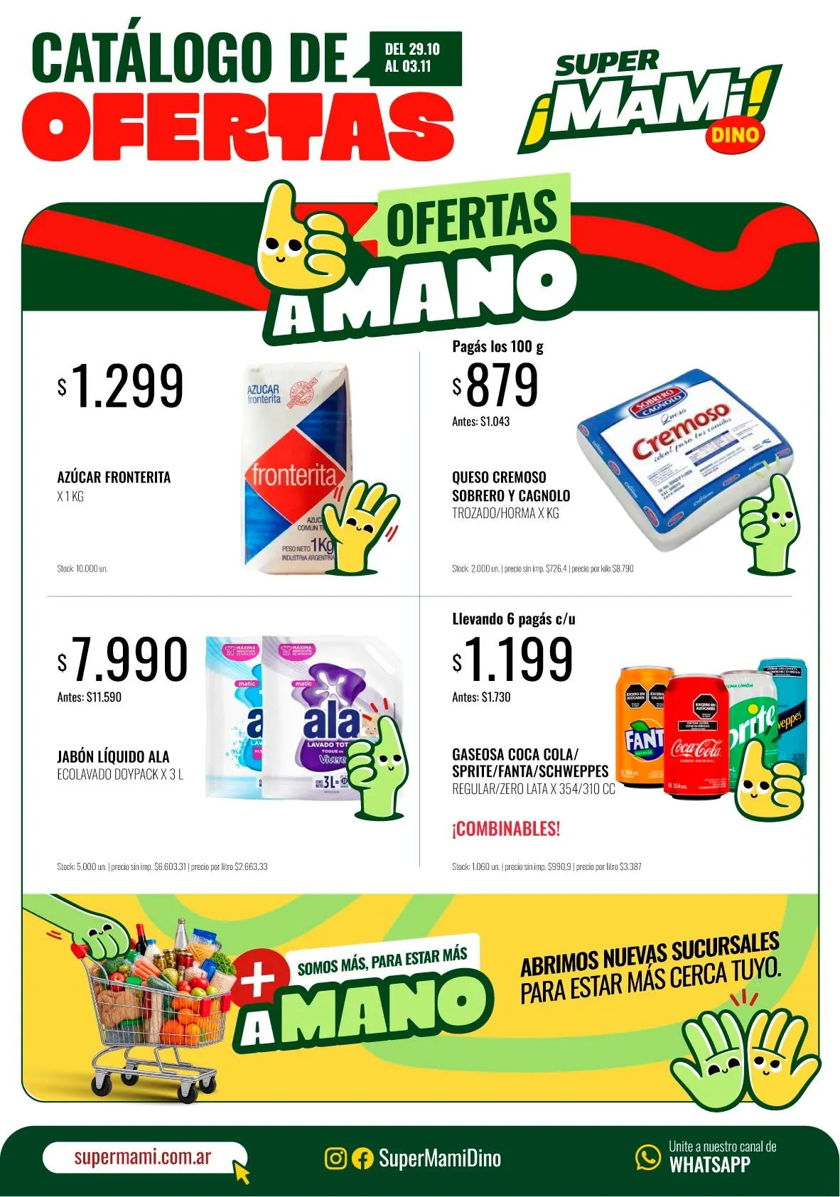 Ofertas de Super Mami — 2026-10-30 29 de octubre al 3 de noviembre 2026 - Página 1 del catálogo