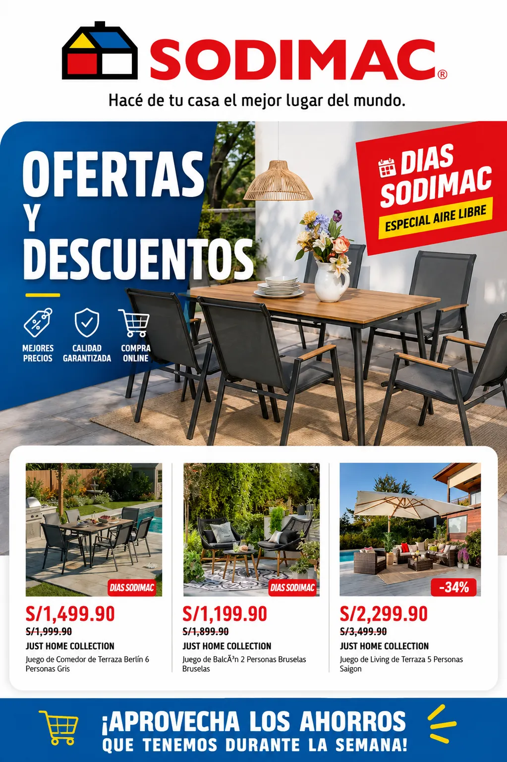 Catalogo de Ofertas Dias Sodimac! 12 de agosto al 27 de agosto 2026 - Pag 1