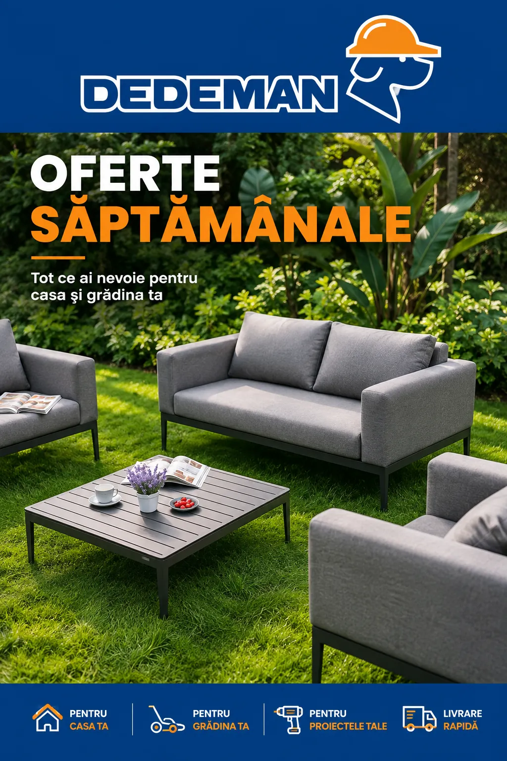 Catalog Dedeman — 2026-08-21 de la 21 august până la 28 august 2026 - Revista Pagina 