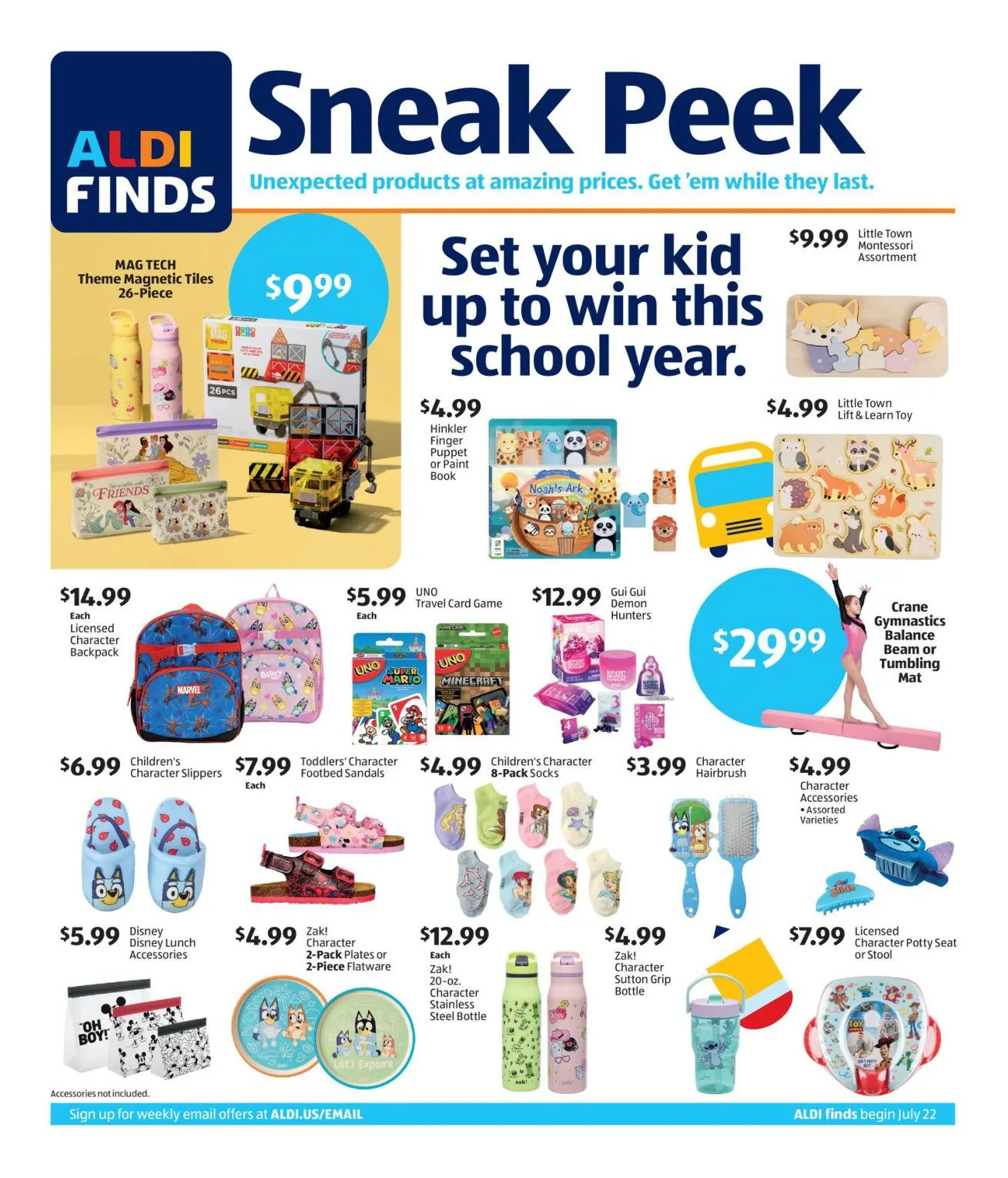 Weekly ad ALDI — 2026-07-15 from July 22 to July 28 2026 - Page 1