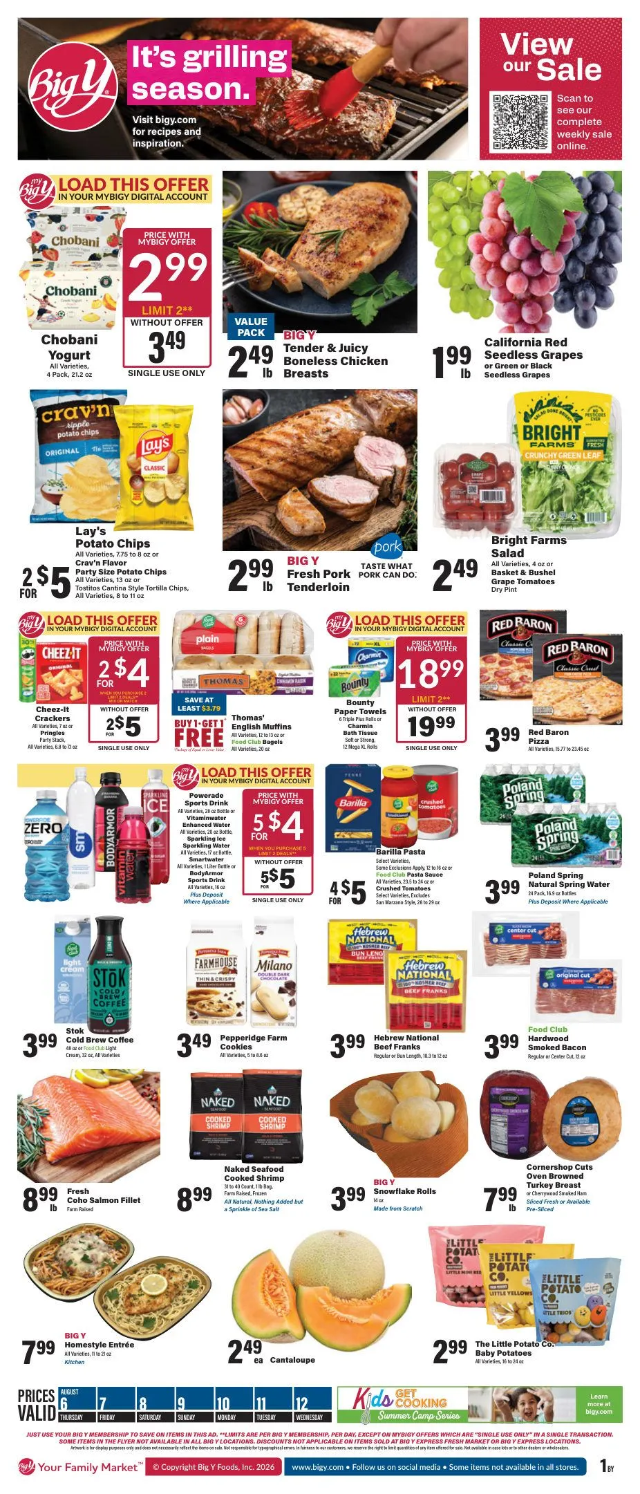 Weekly ad Big Y — 2026-08-06 from August 6 to August 12 2026 - Page 