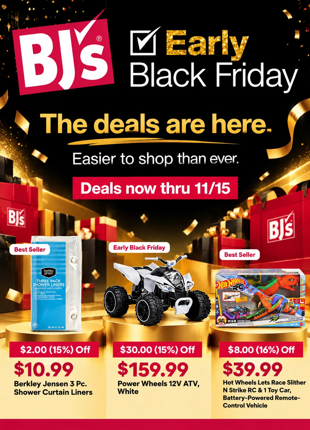Weekly ad BJ's — 2026-10-28 from October 28 to November 16 2026 - Page 1