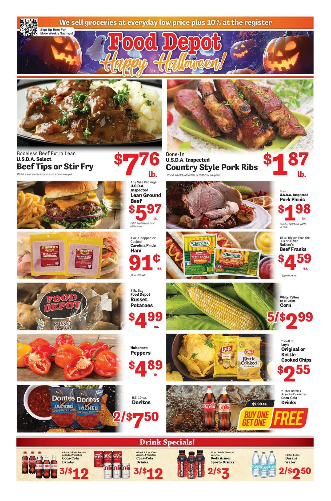 Weekly ad Food Depot — 2026-10-30 from October 26 to November 3 2026 - Page 1