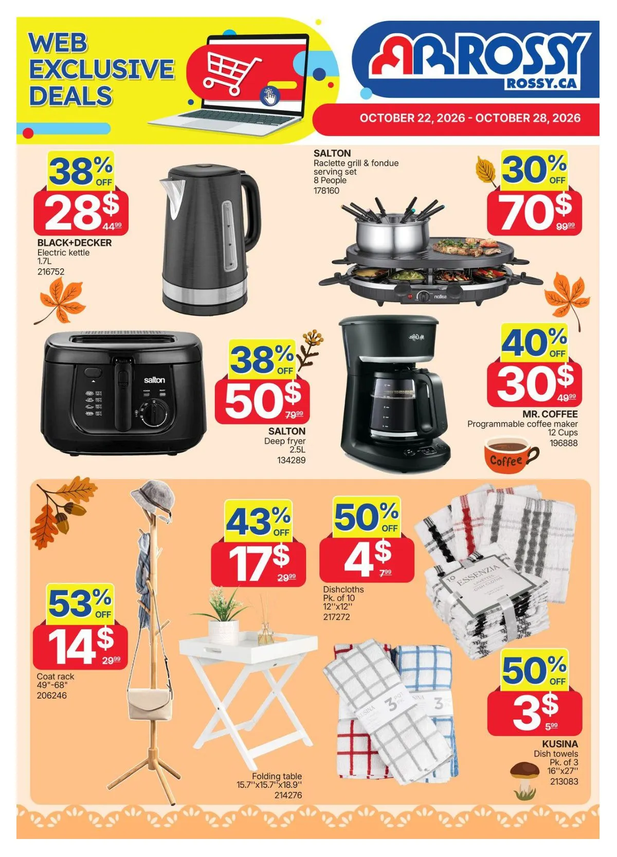Rossy — 2026-10-26 from October 23 to October 29 2026 - flyer page 1