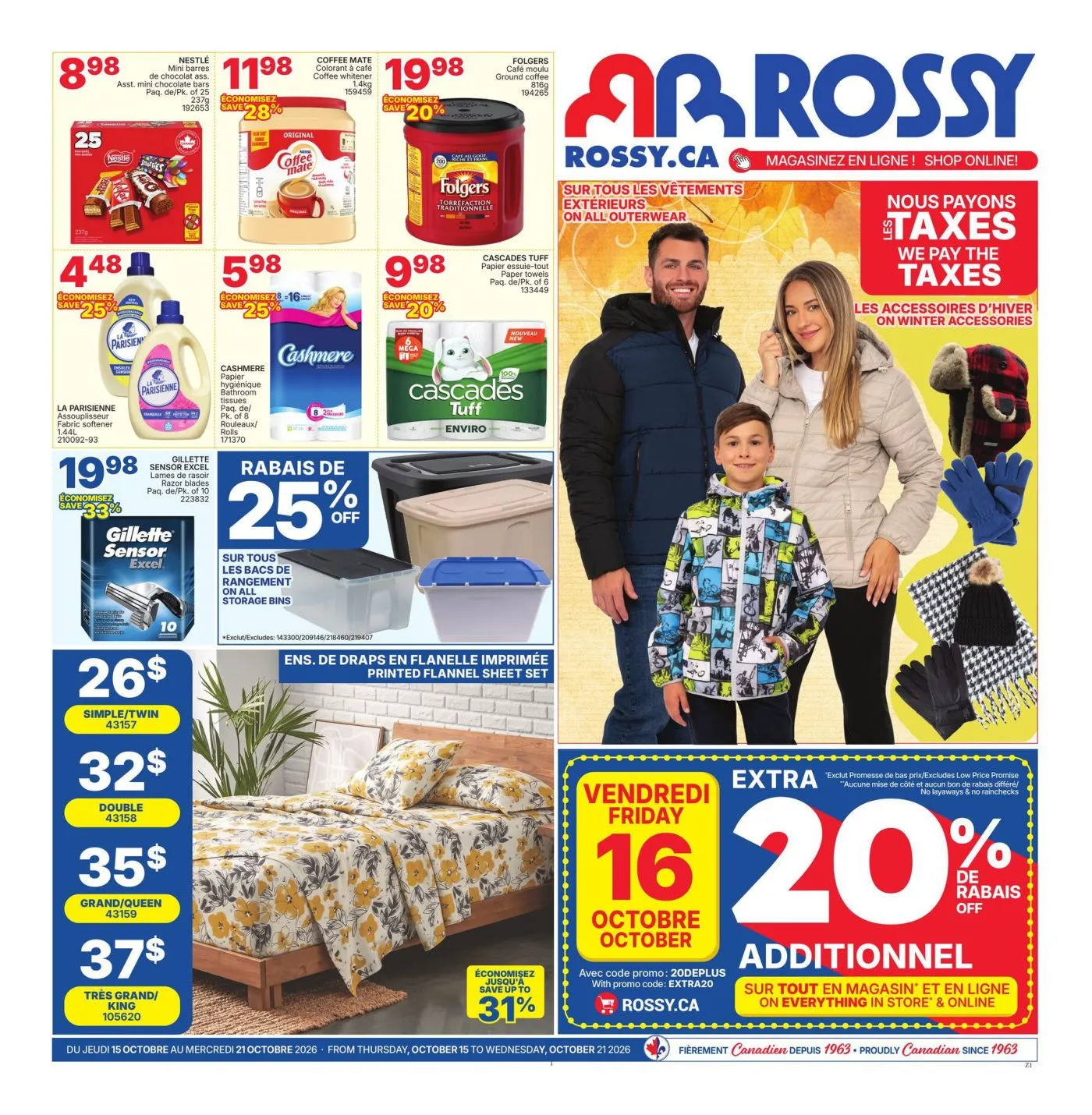 Rossy — 2026-10-16 from October 16 to October 21 2026 - flyer page 1
