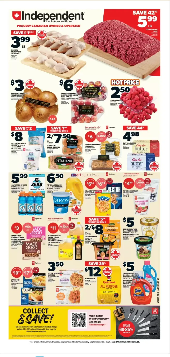 Independent — 2026-09-25 from September 25 to September 30 2026 - flyer page 1