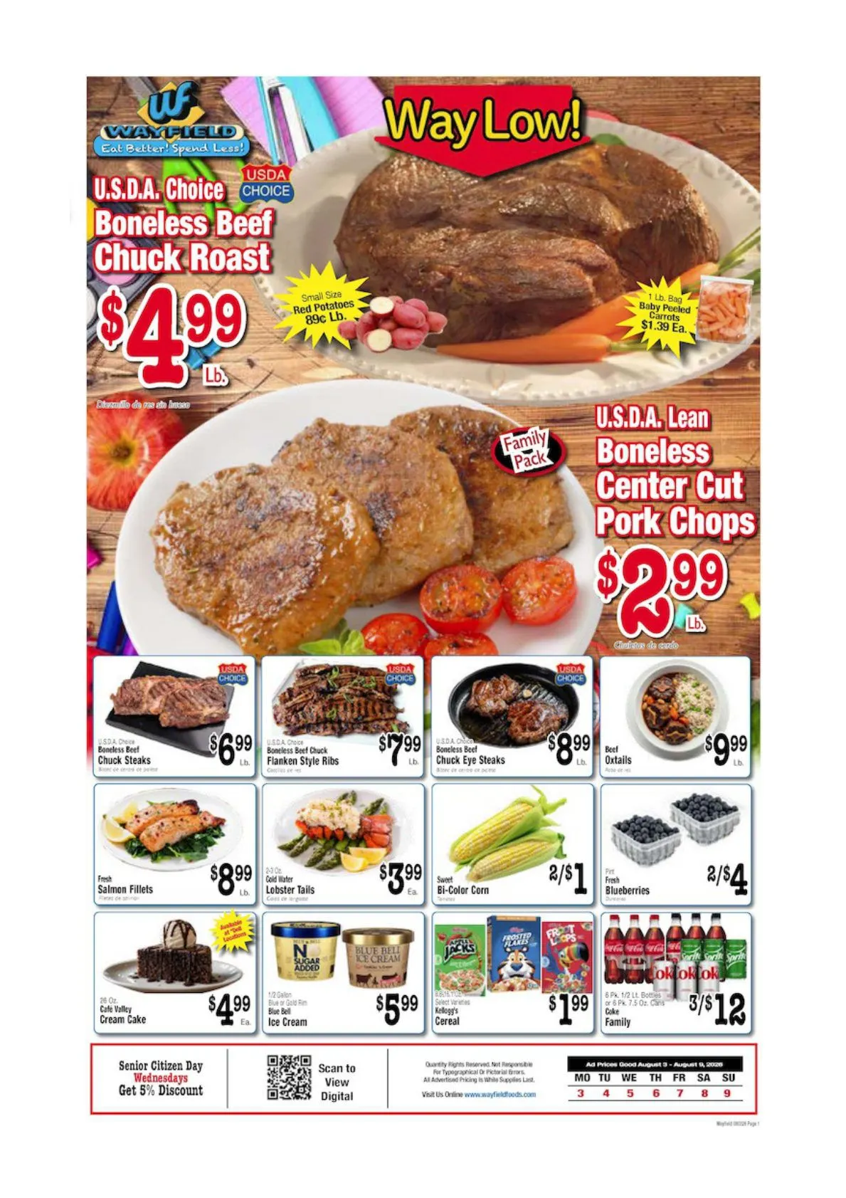 Weekly ad Wayfield — 2026-08-06 from August 6 to August 10 2026 - Page 