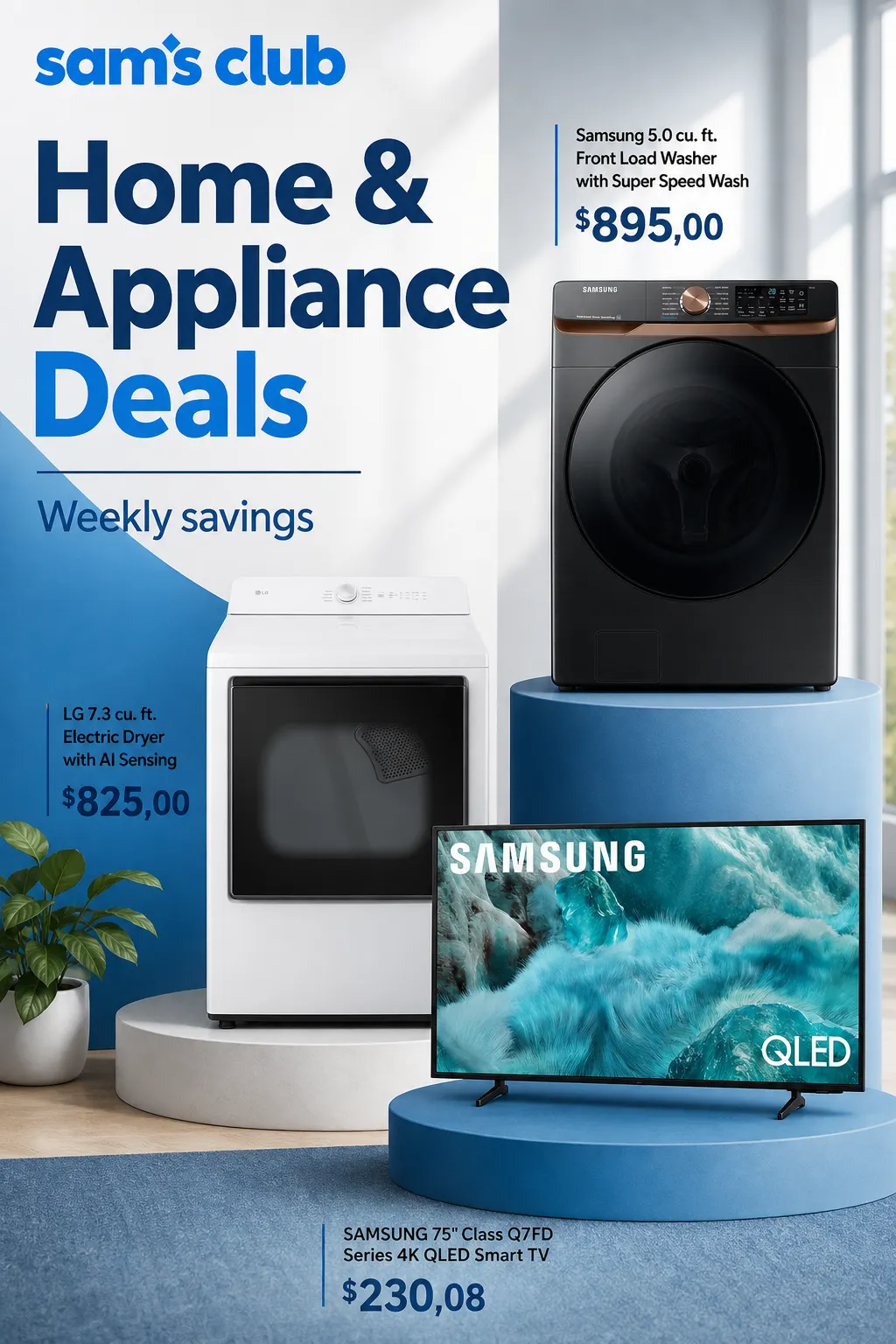 Weekly ad Sam's Club — Home & Appliances — 2026-09-23 from September 23 to October 12 2026 - Page 1