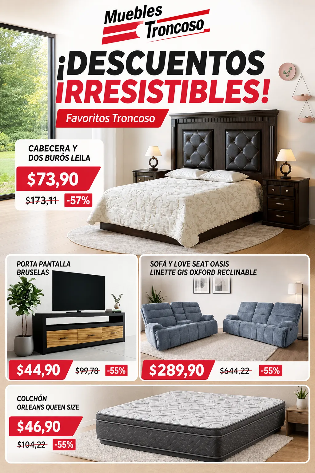 Catálogo de Muebles Troncoso — 2026-09-30 30 de septiembre al 7 de octubre 2026 - Pagina 1