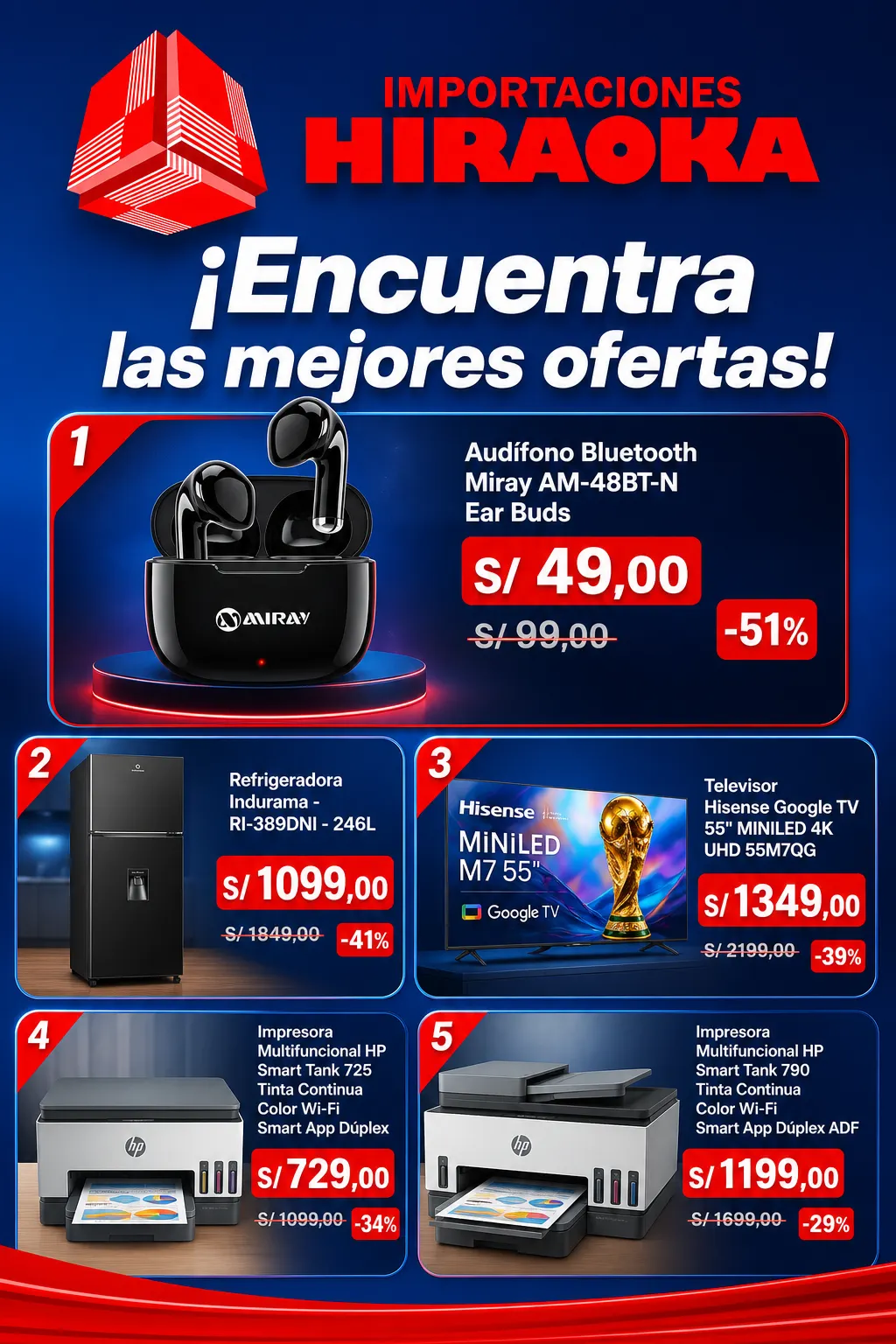 Catalogo de Hiraoka — 2026-07-27 27 de julio al 3 de agosto 2026 - Pag 1
