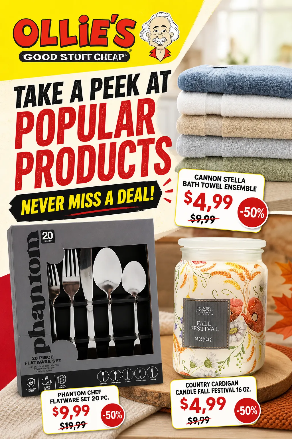 Weekly ad Ollie's —  2026-10-28 from October 28 to November 21 2026 - Page 1