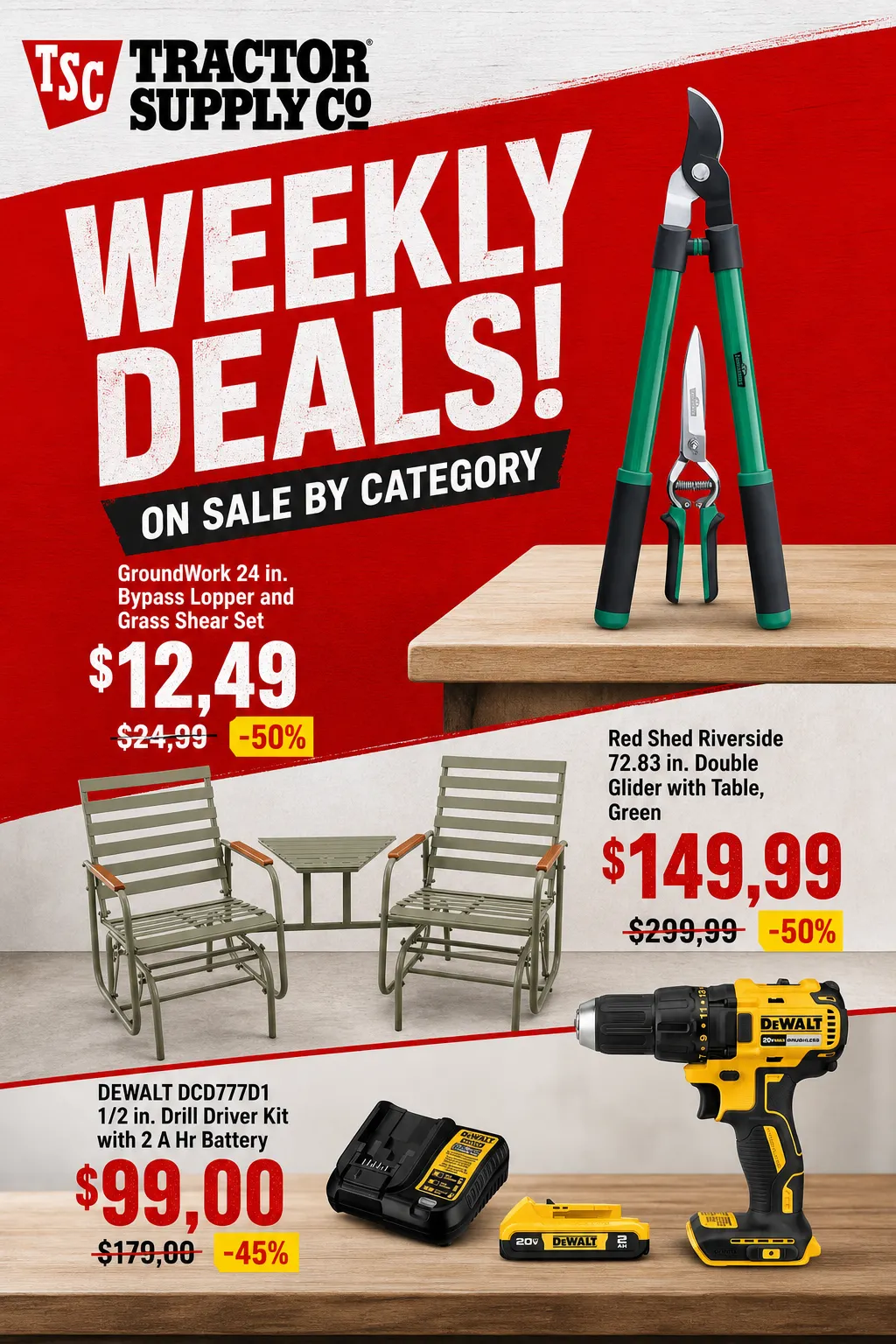 Weekly ad Tractor Supply Co. Deals! from July 29 to August 5 2026 - Page 