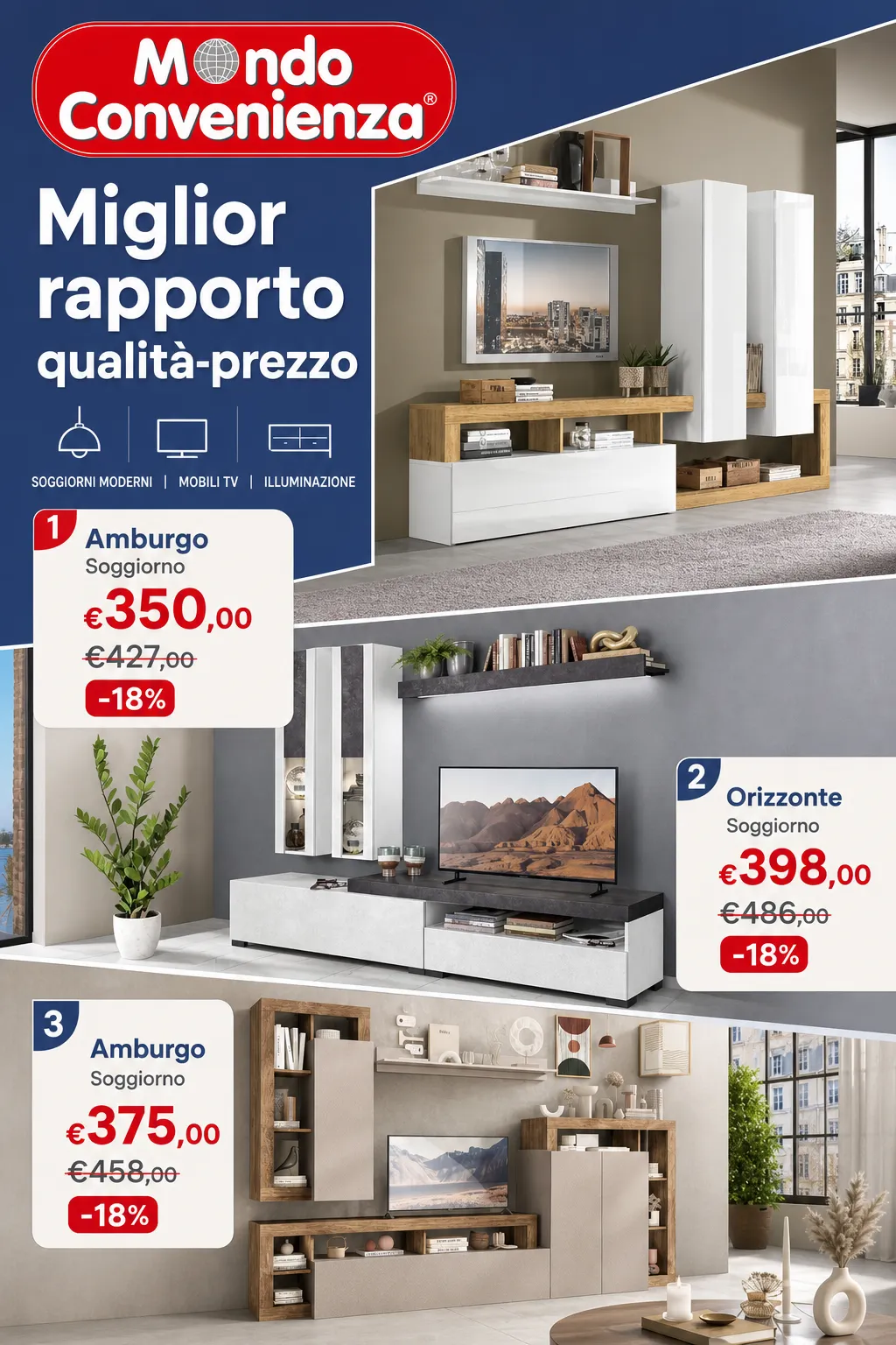 Mondo Convenienza — Catálogo 3 — 2026-10-27 da 27 ottobre a 13 novembre di 2026 - Pagina del volantino