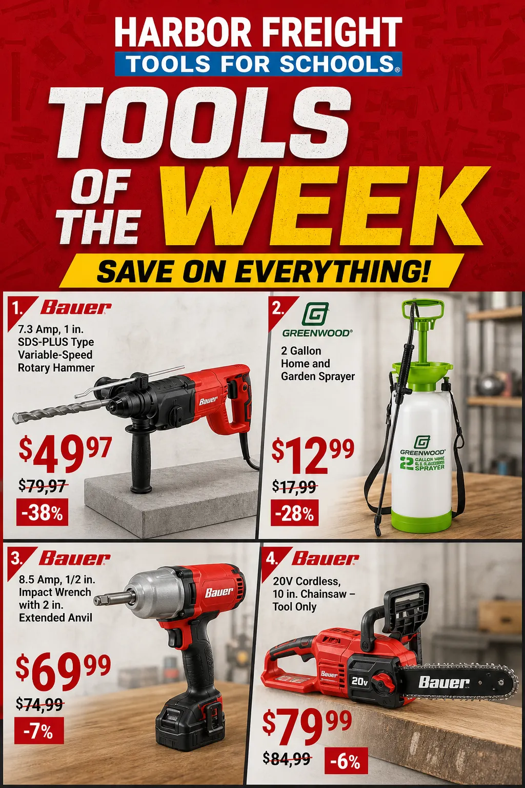 Weekly ad Harbor Freight — Tools — 2026-09-21 from September 21 to November 6 2026 - Page 1