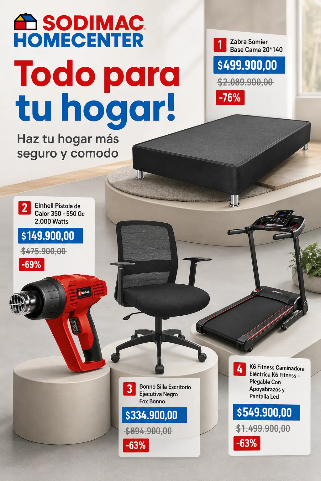 Catalogo de Homecenter — 2026-10-08 8 de octubre al 15 de octubre 2026 - Pag 1