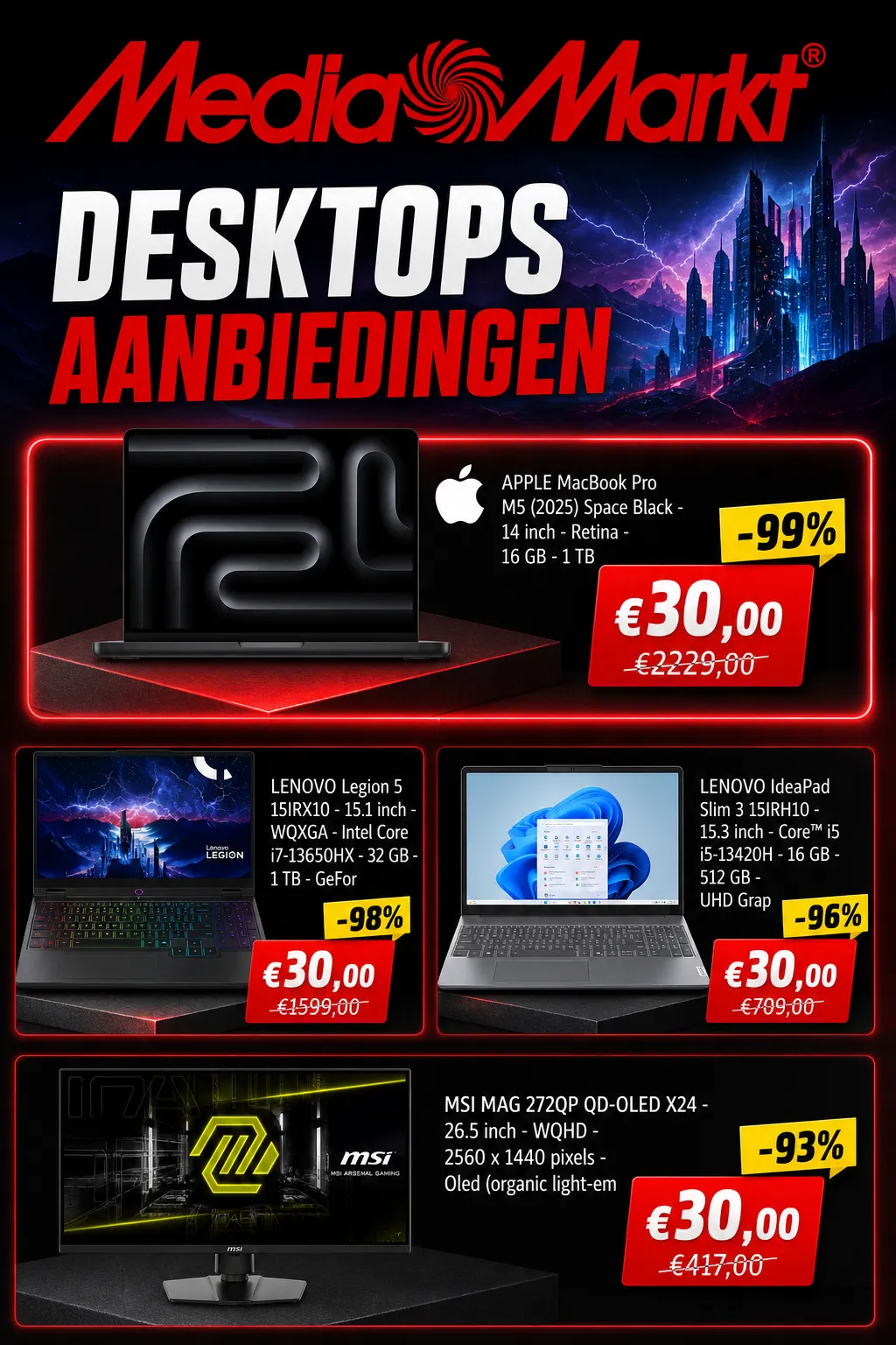 MediaMarkt — 2026-08-13 van 13 augustus tot 27 augustus 2026 - Folder pagina 1