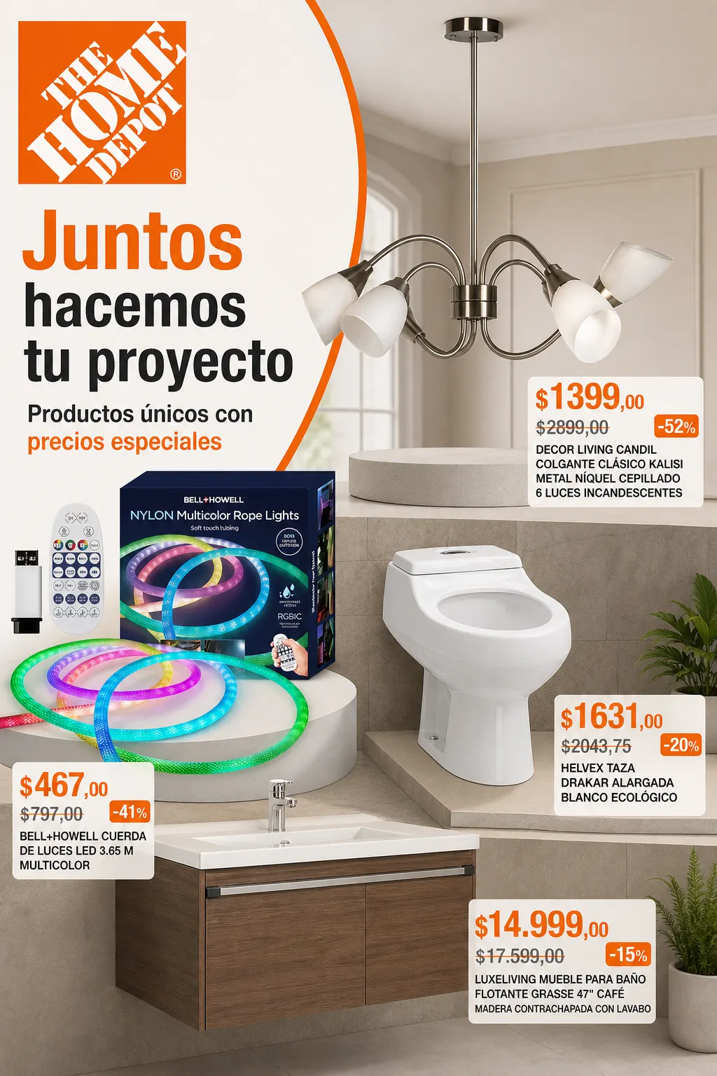 Catálogo de The Home Depot — Catálogo 2 — 2026-10-07 7 de octubre al 22 de octubre 2026 - Pagina 1