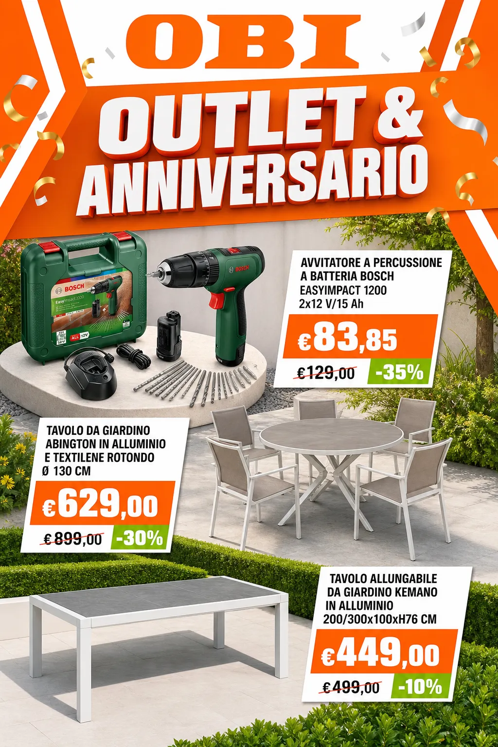 Outlet & Anniversario da 9 settembre a 30 settembre di 2026 - Pagina del volantino 1
