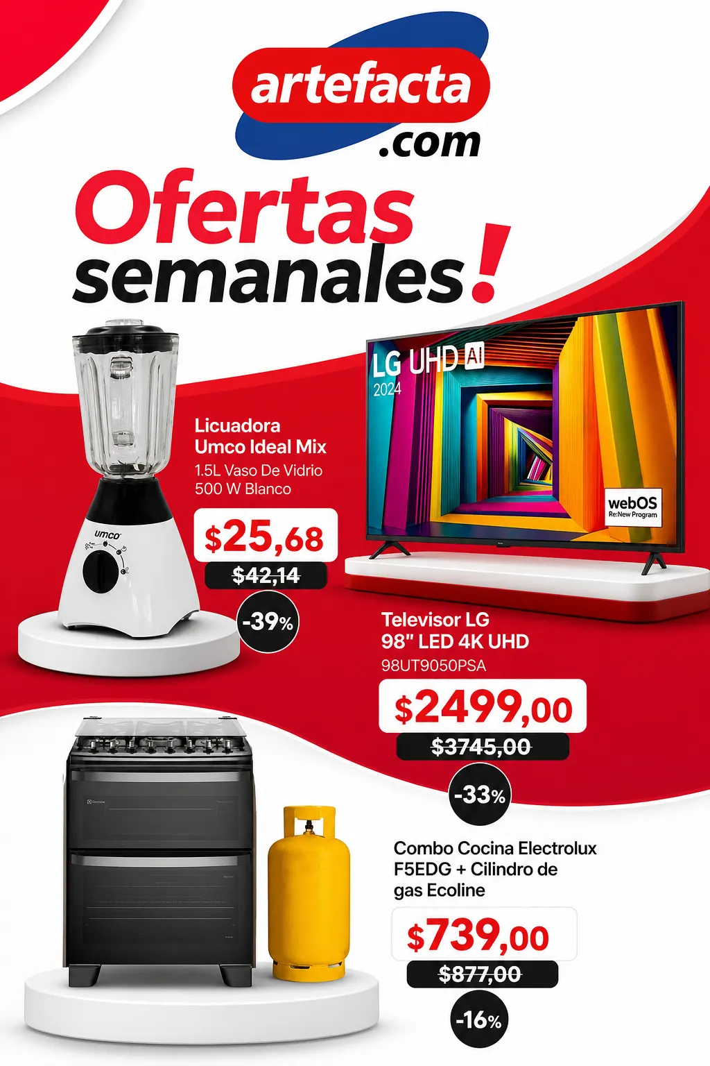 Catalogo de Artefacta — 2026-10-16 16 de octubre al 30 de octubre 2026 - Pag 1